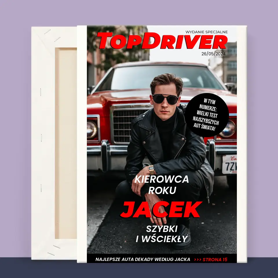 Okładka Magazynu: Topdriver - Wydruk Obramowany - Image 13