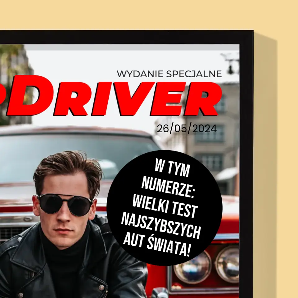 Okładka Magazynu: Topdriver - Wydruk Obramowany - Image 6