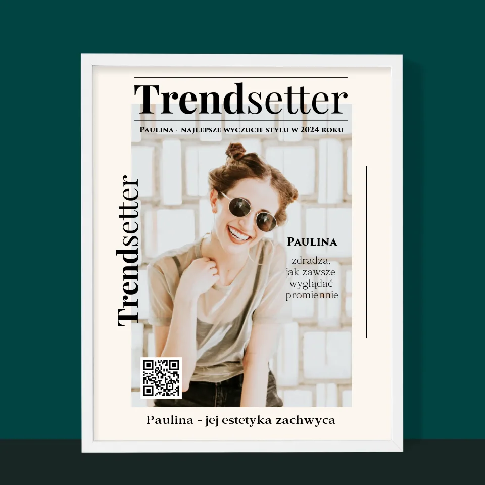 Okładka Magazynu: Trendsetter - Wydruk Obramowany - Image 10