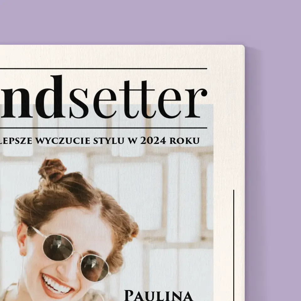 Okładka Magazynu: Trendsetter - Wydruk Obramowany - Image 14
