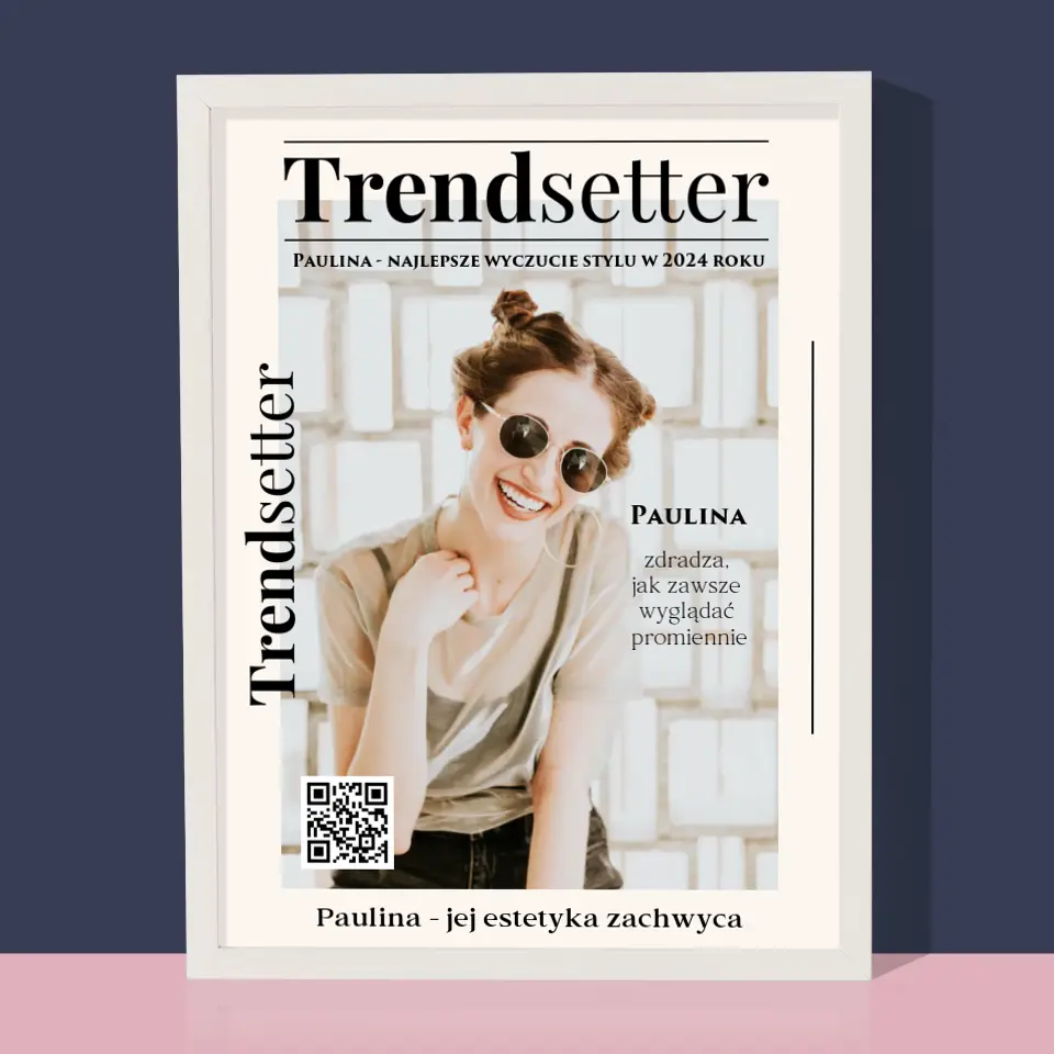Okładka Magazynu: Trendsetter - Wydruk Obramowany - Image 8