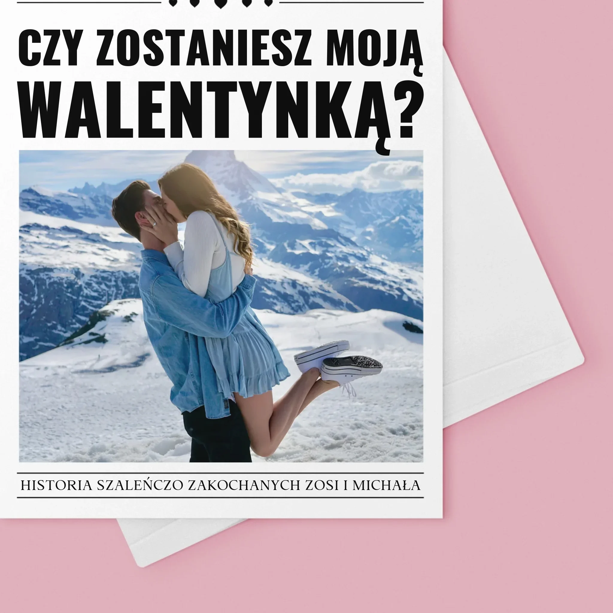 Okładka Magazynu: Walentynkowa Gazeta - Kartka z Życzeniami - Image 4