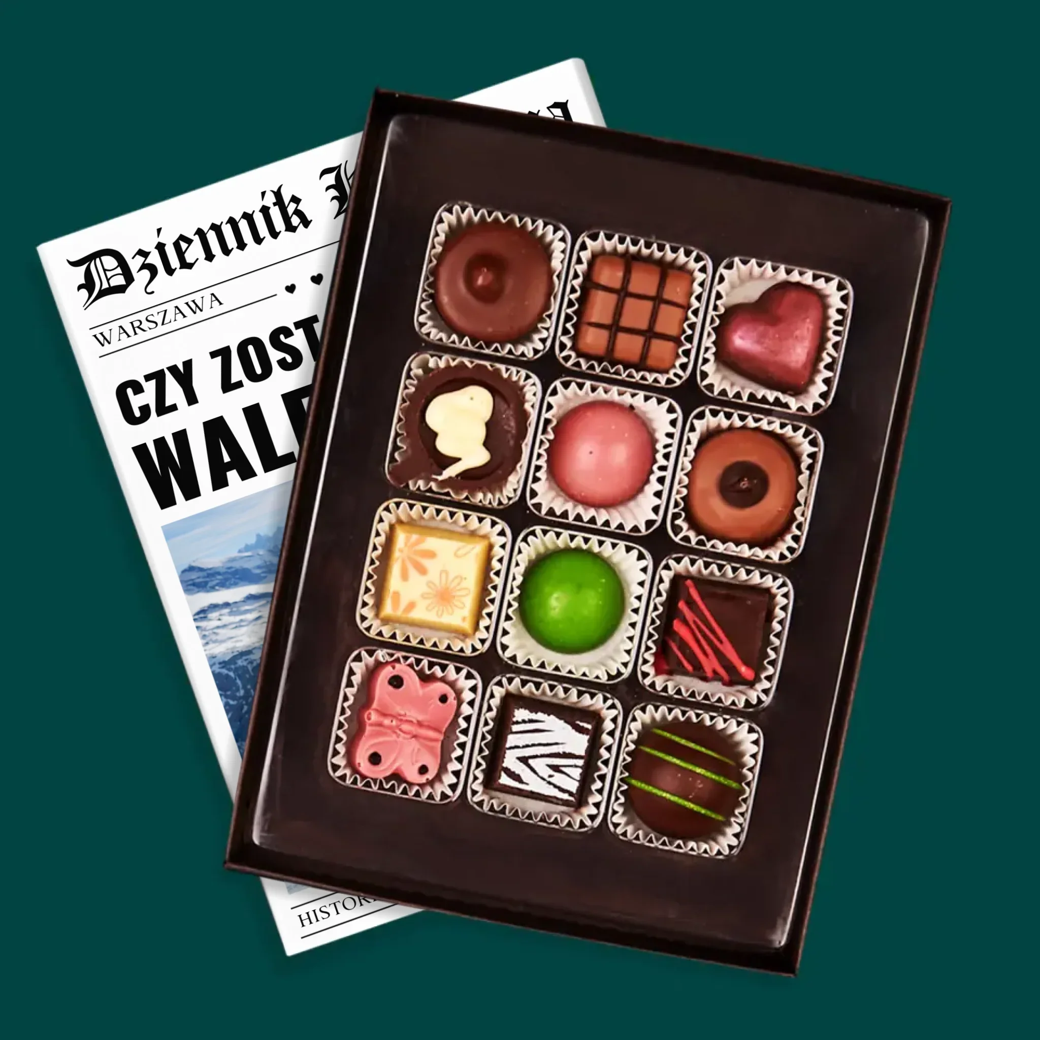 Okładka Magazynu: Walentynkowa Gazeta - Personalizowane Praliny - Image 4