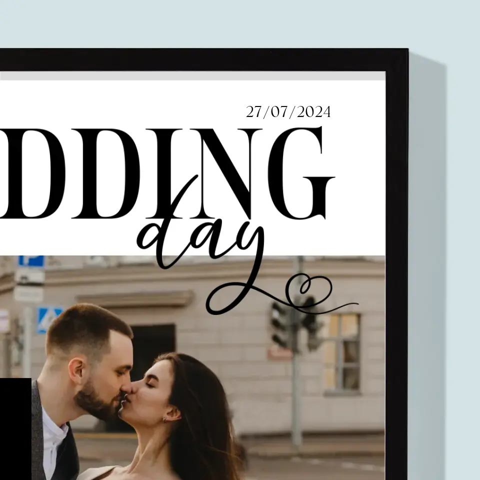 Okładka Magazynu: Wedding Day - Wydruk Obramowany - Image 6
