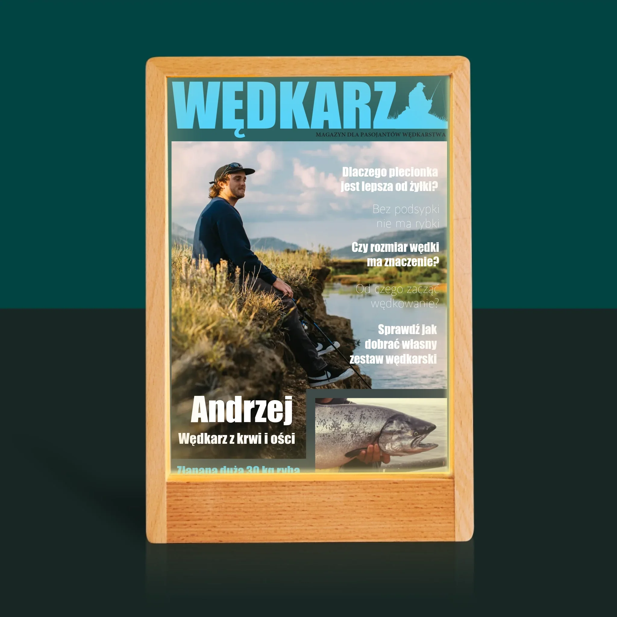 Okładka Magazynu: Wędkarz - Wydruk Na Szkle Akrylowym - Image 10