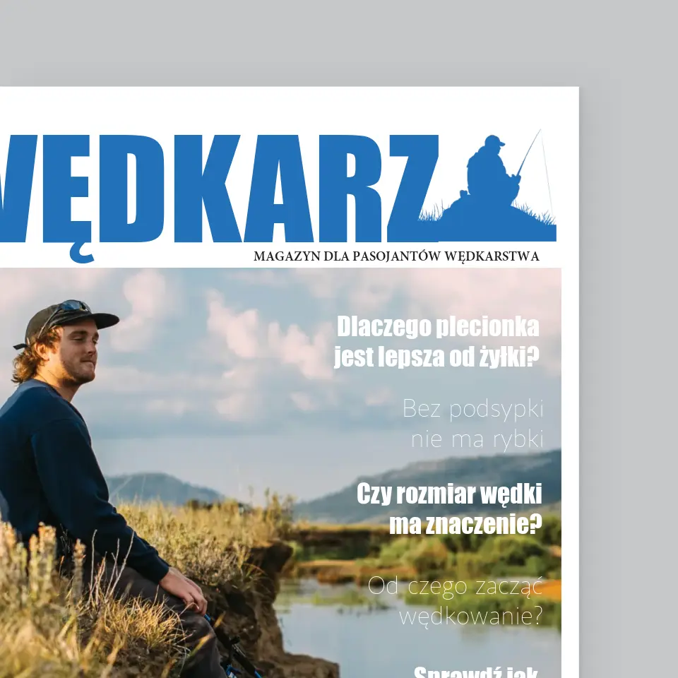 Okładka Magazynu: Wędkarz - Wydruk Obramowany - Image 3