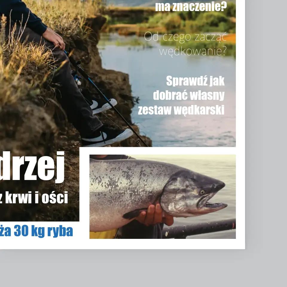 Okładka Magazynu: Wędkarz - Wydruk Obramowany - Image 4