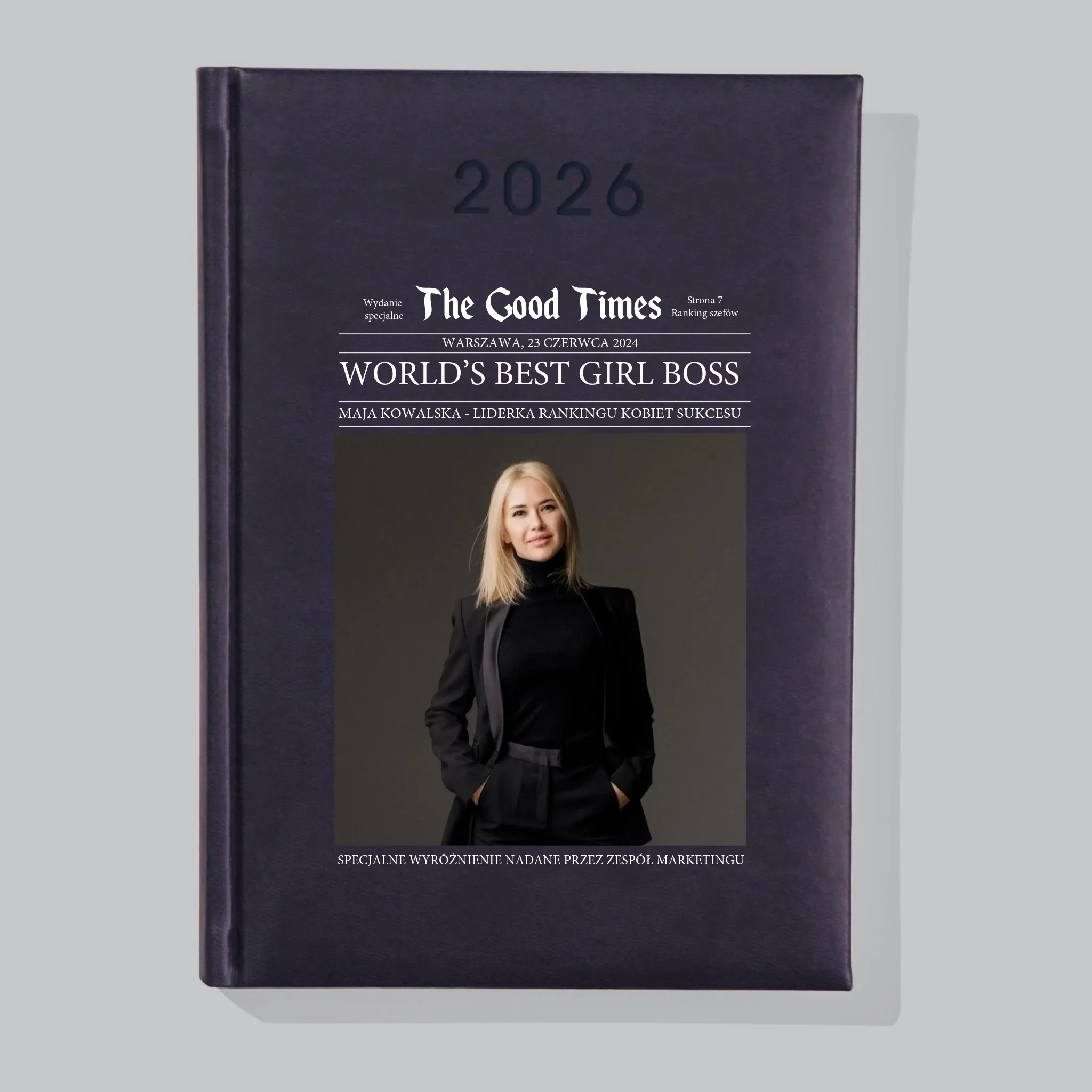 Okładka Magazynu: World’S Best Girl Boss - Kalendarz Książkowy - Image 2