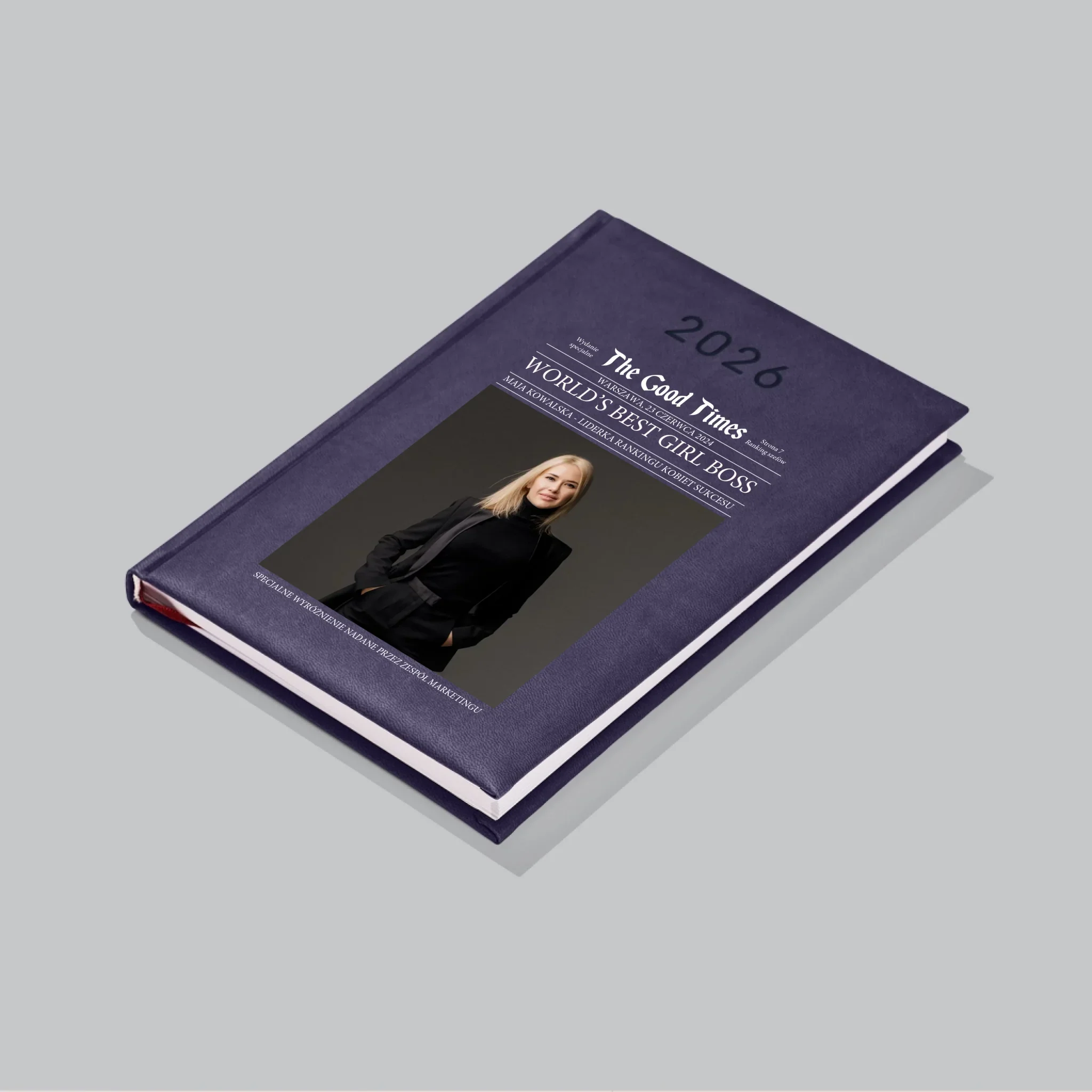 Okładka Magazynu: World’S Best Girl Boss - Kalendarz Książkowy - Image 4