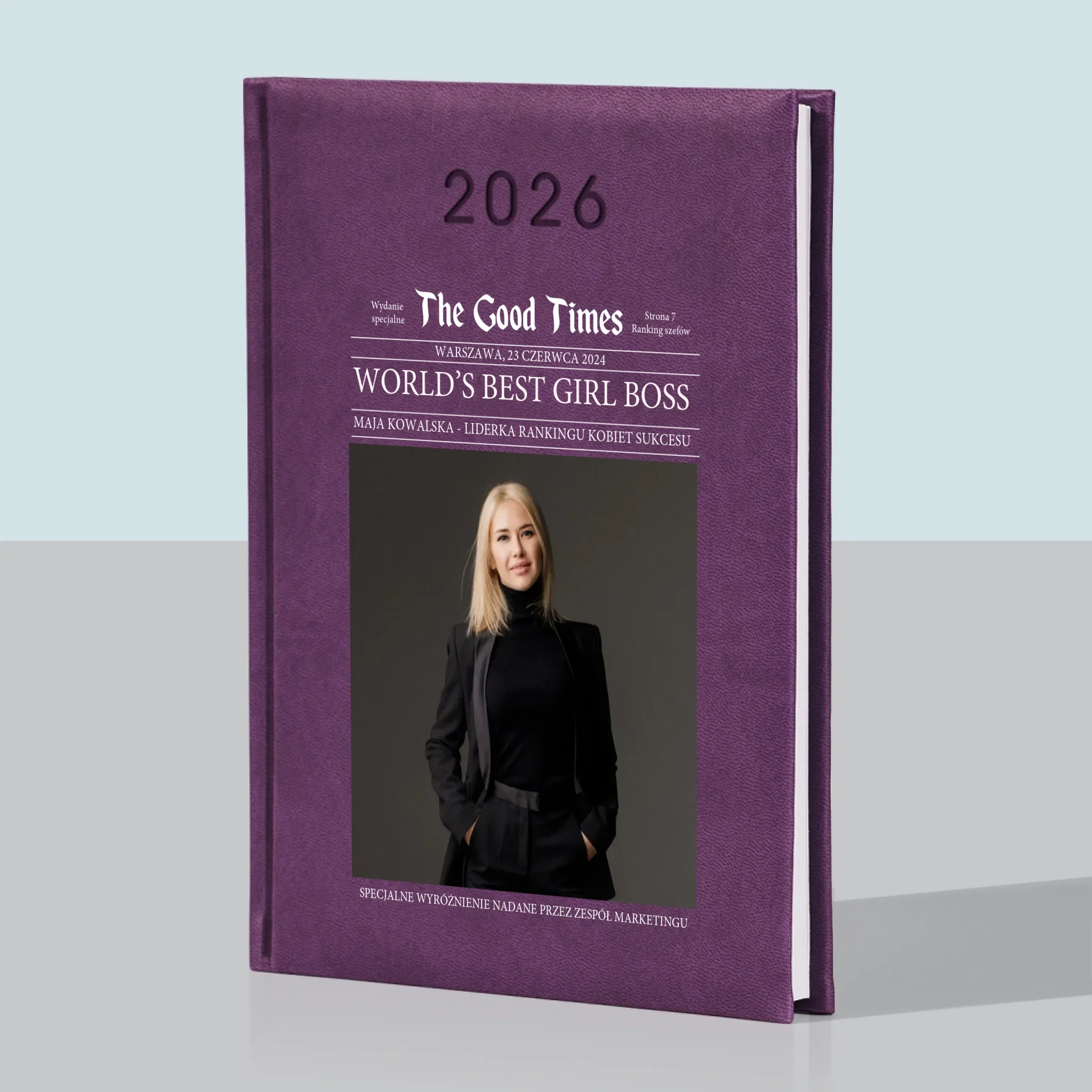 Okładka Magazynu: World’S Best Girl Boss - Kalendarz Książkowy - Image 5