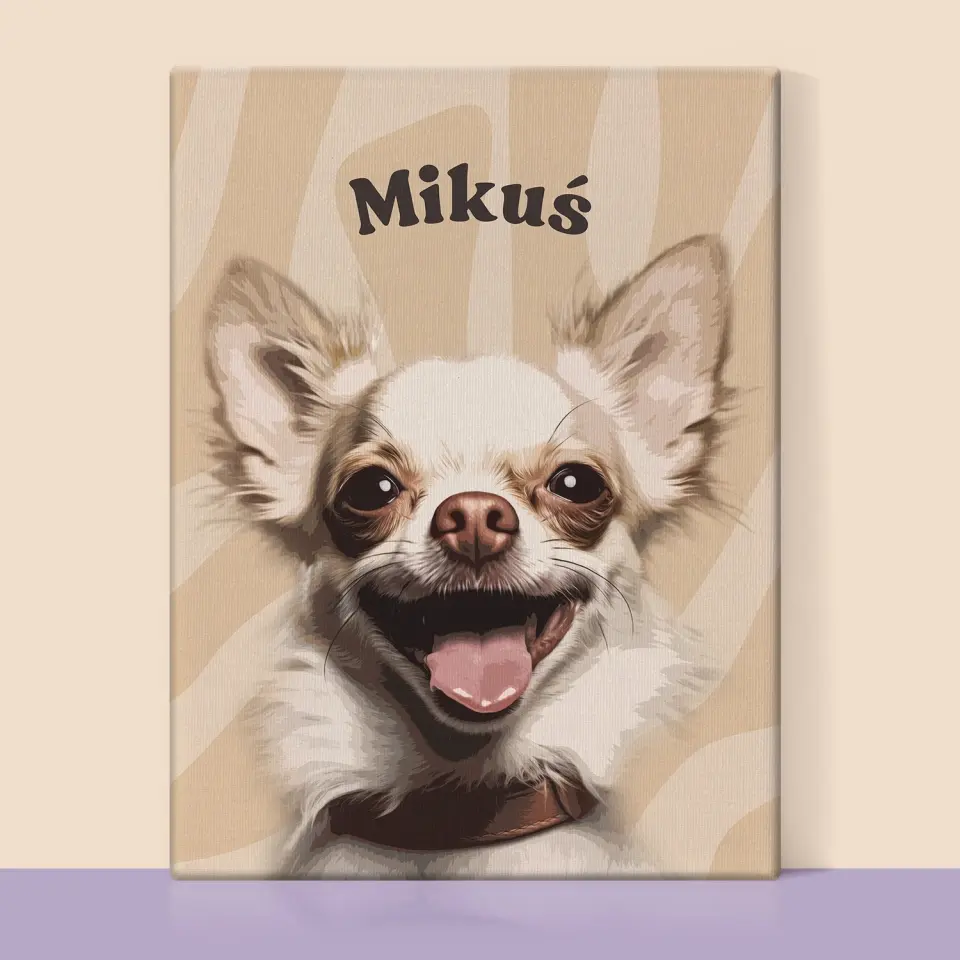 Portret Zwierzaka: Chihuahua - Wydruk ze Zdjęciem Zwierzaka - Image 5