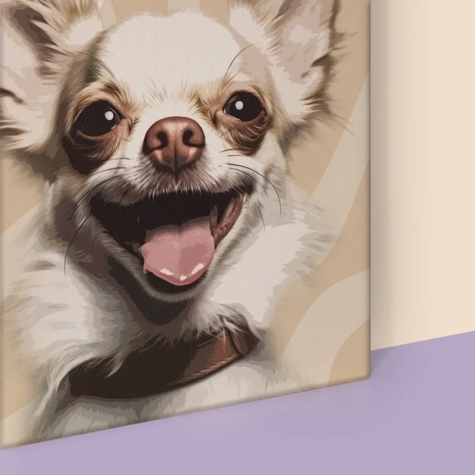 Portret Zwierzaka: Chihuahua - Wydruk ze Zdjęciem Zwierzaka - Image 6