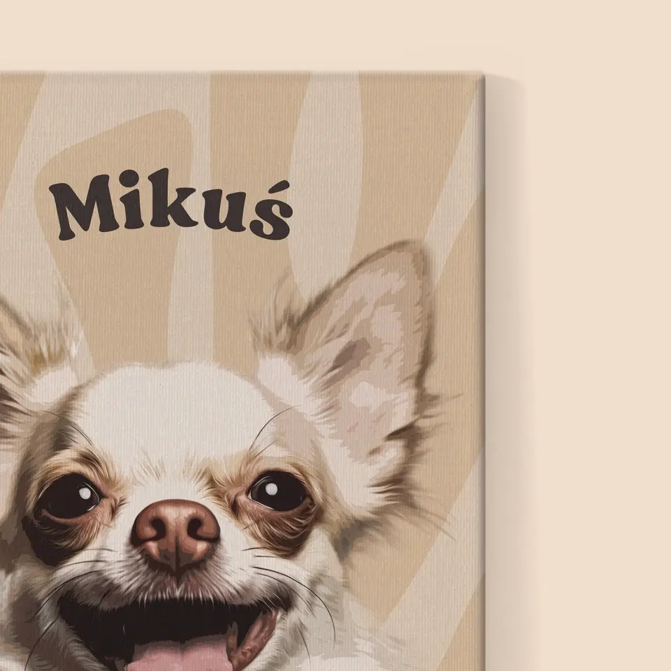 Portret Zwierzaka: Chihuahua - Wydruk ze Zdjęciem Zwierzaka - Image 7