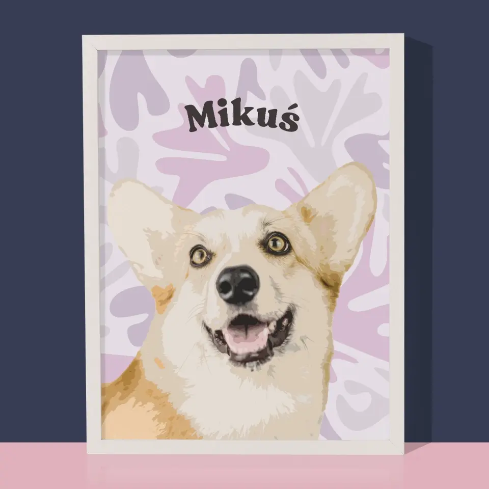 Portret Zwierzaka: Corgi - Wydruk ze Zdjęciem Zwierzaka - Image 4