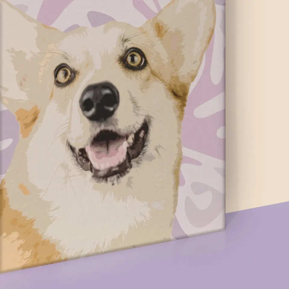 Portret Zwierzaka: Corgi - Wydruk ze Zdjęciem Zwierzaka - Image 6