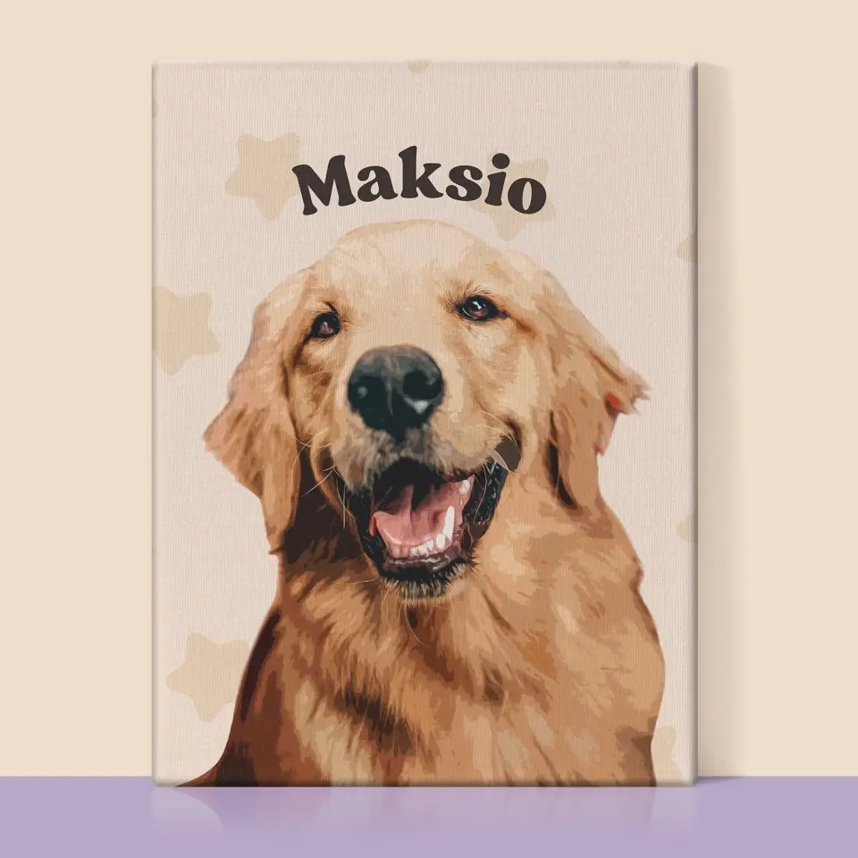 Portret Zwierzaka: Labrador - Wydruk ze Zdjęciem Zwierzaka - Image 5