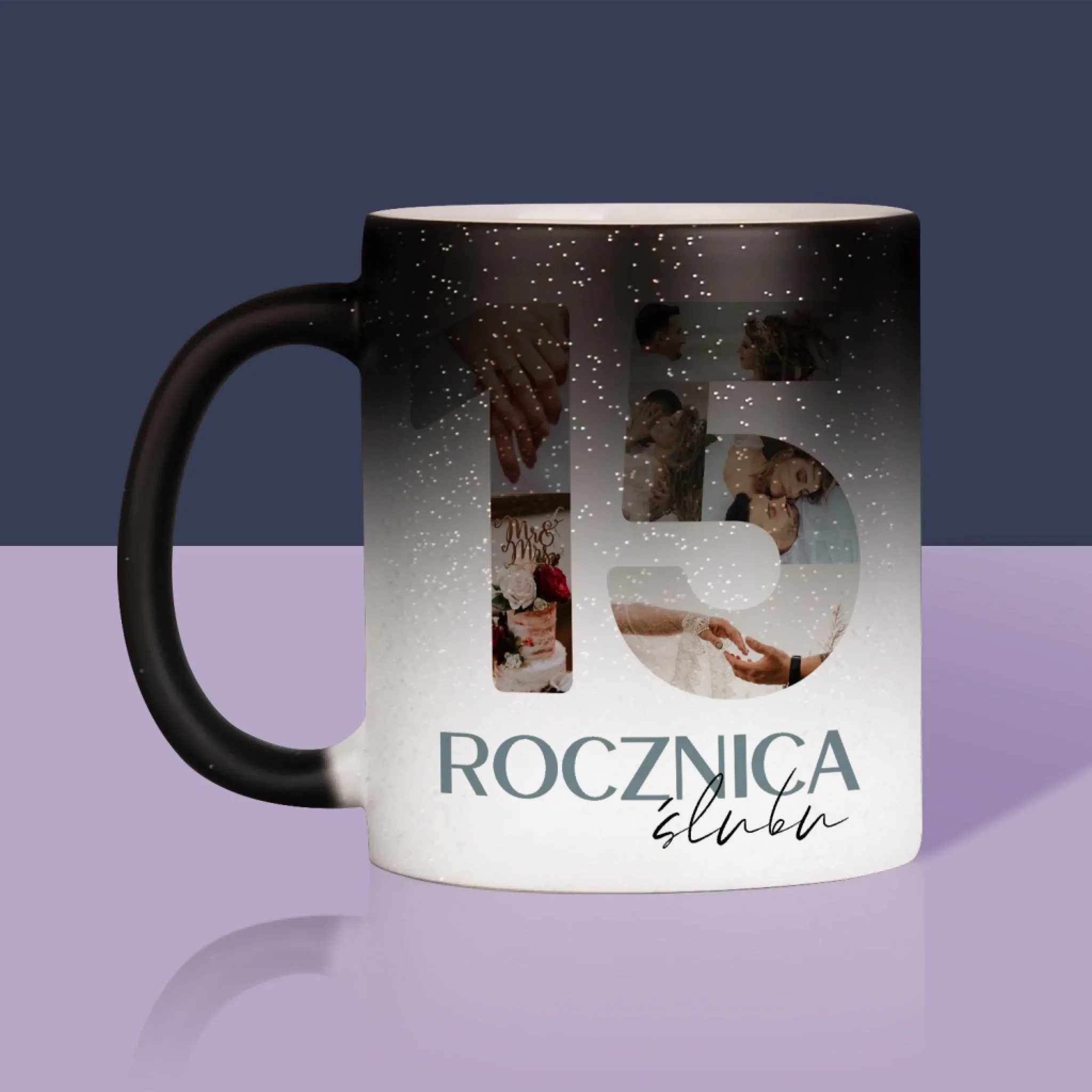 Słowo Ze Zdjęć: 15 Rocznica Ślubu - Kubek z Nadrukiem - Image 11