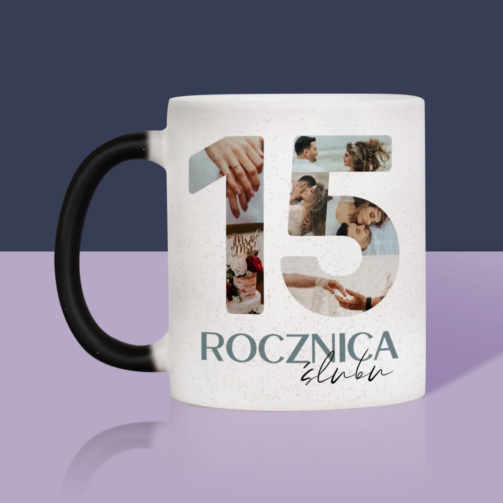 Słowo Ze Zdjęć: 15 Rocznica Ślubu - Kubek z Nadrukiem - Image 12