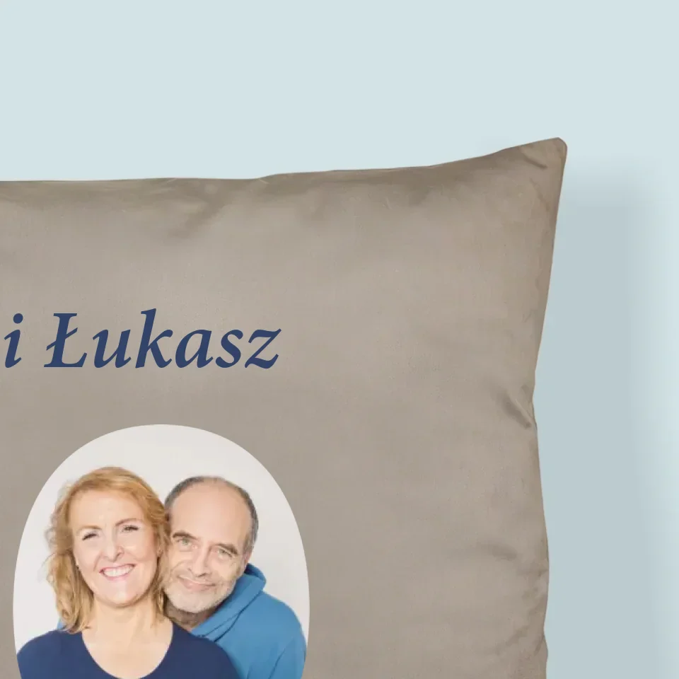 Słowo Ze Zdjęć: 20 Lat Razem - Poduszka z Nadrukiem - Image 2