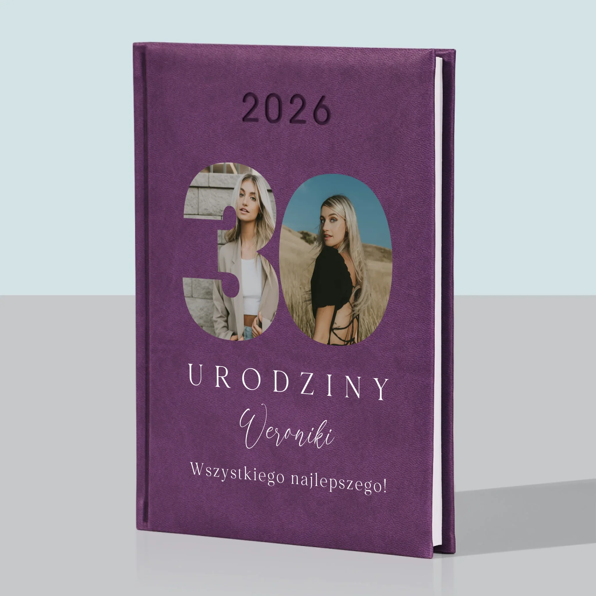 Słowo Ze Zdjęć: 30 Urodziny Podpis - Kalendarz Książkowy - Image 5