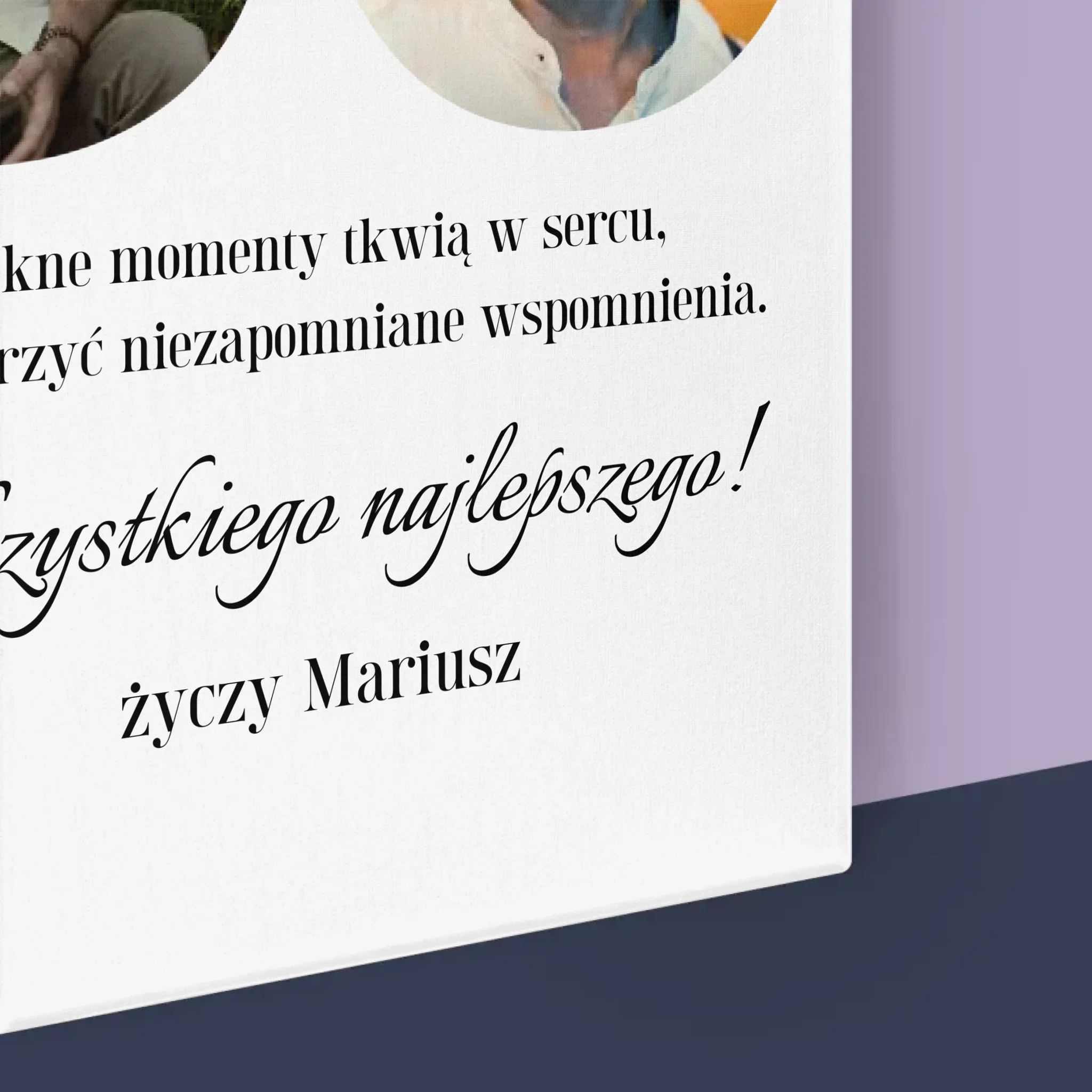 Słowo Ze Zdjęć: 50 Urodziny - Wydruk Obramowany - Image 16