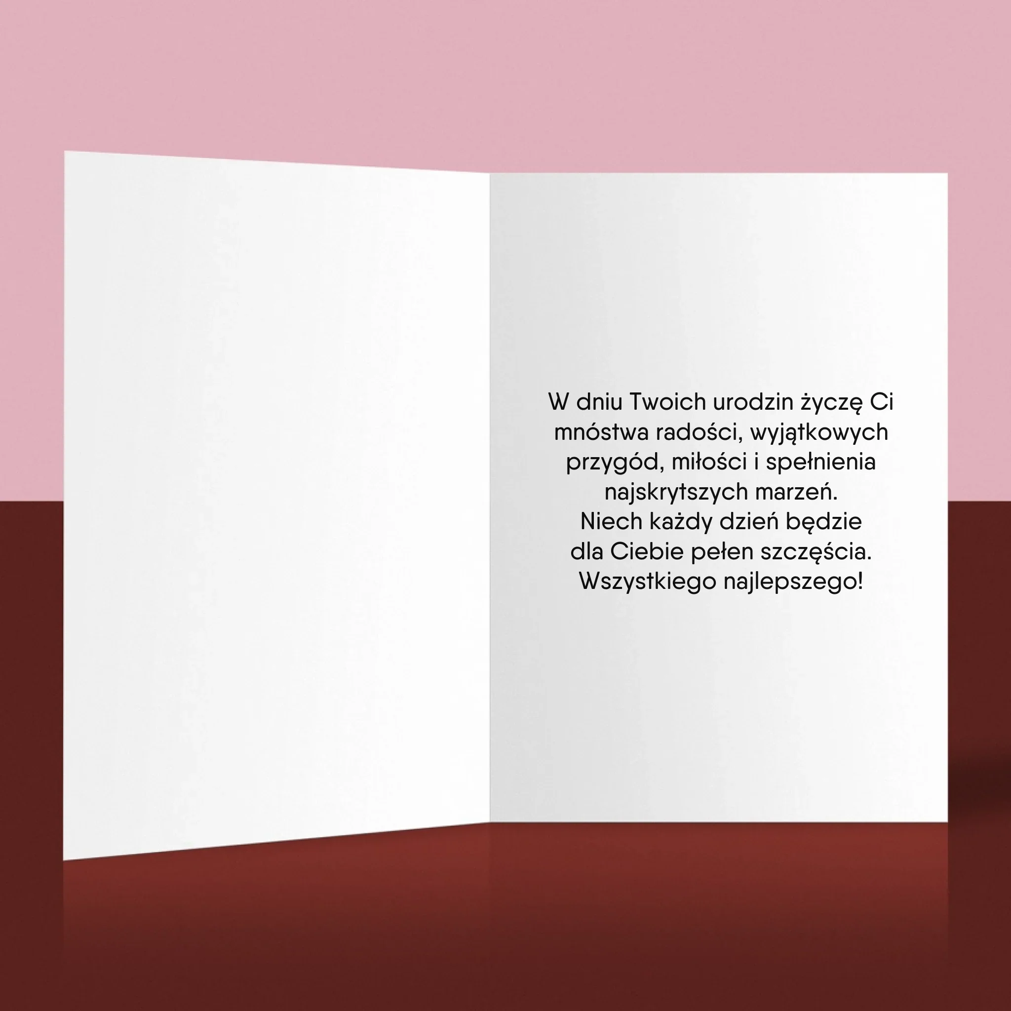 Słowo Ze Zdjęć: 60 Pora Zwolnić - Kartka z Życzeniami - Image 2