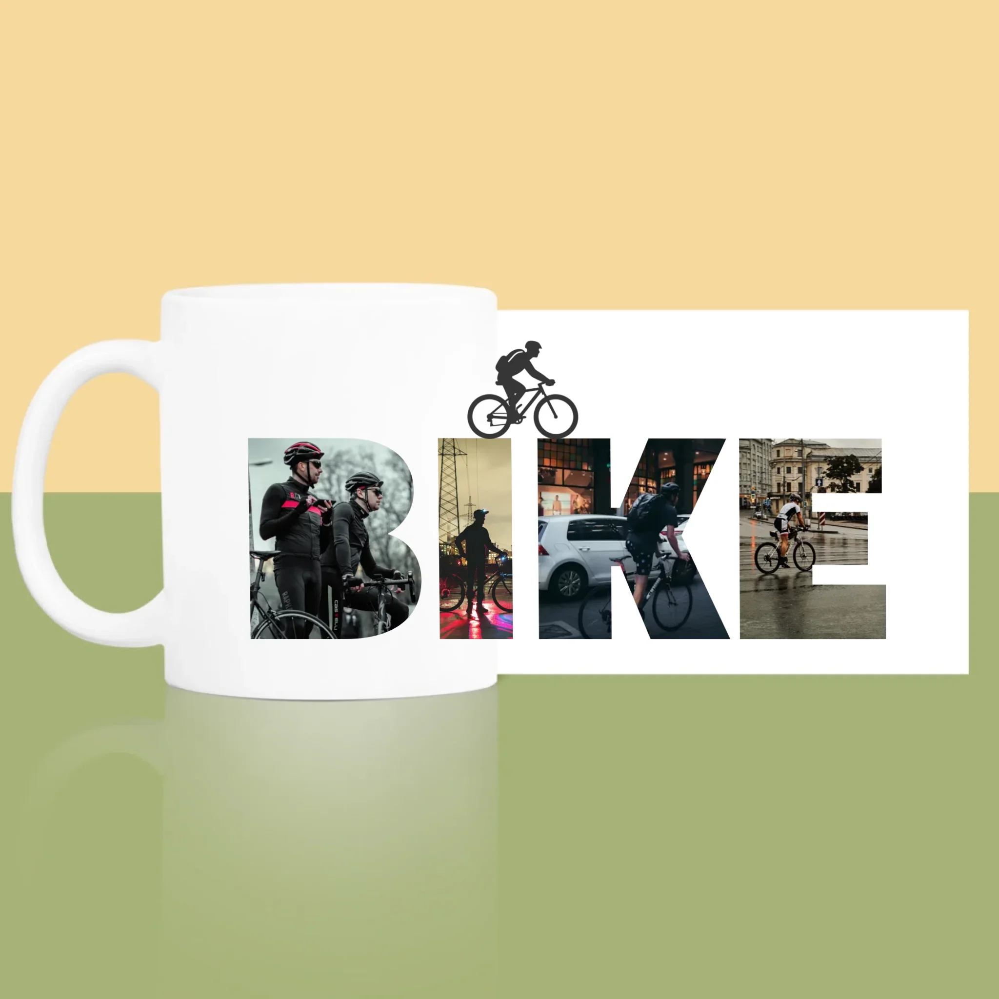 Słowo Ze Zdjęć: Bike - Kubek z Nadrukiem - Image 3