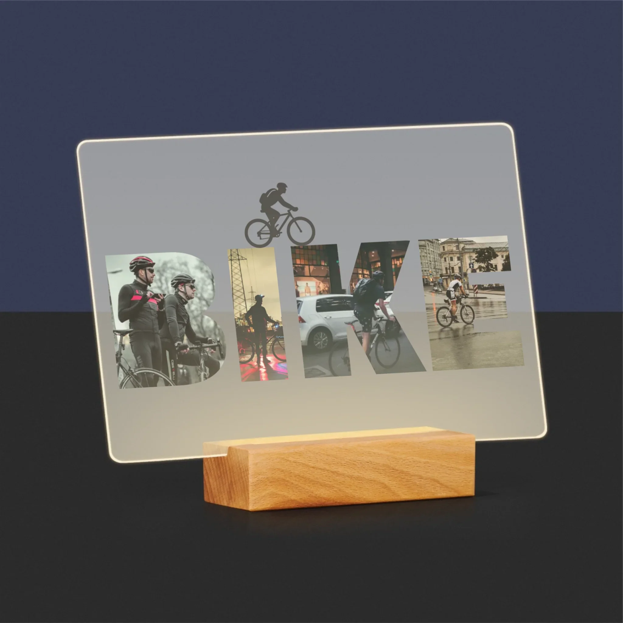 Słowo Ze Zdjęć: Bike - Wydruk Na Szkle Akrylowym - Image 8