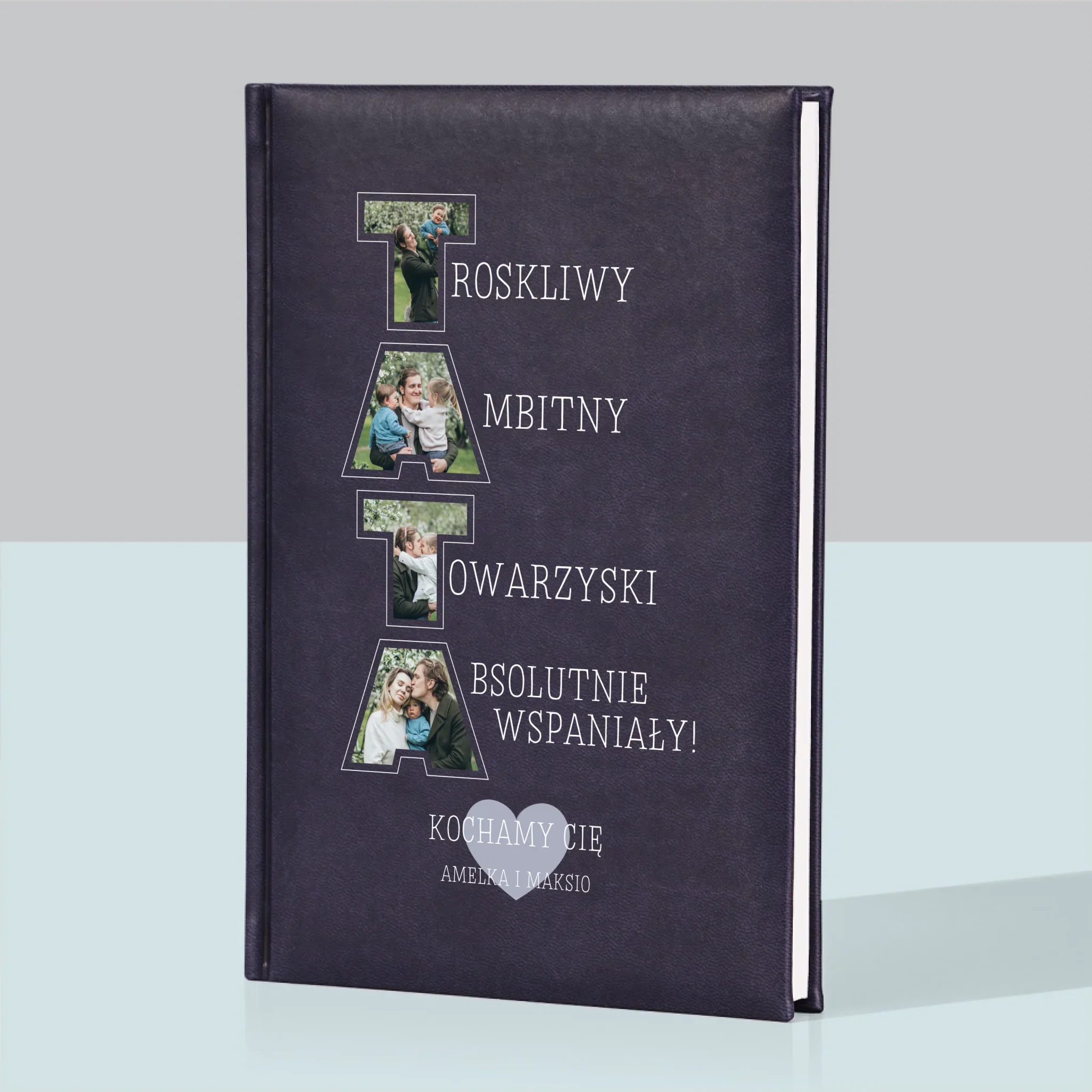 Słowo Ze Zdjęć: Dlaczego Kocham Tatę - Notes Książkowy