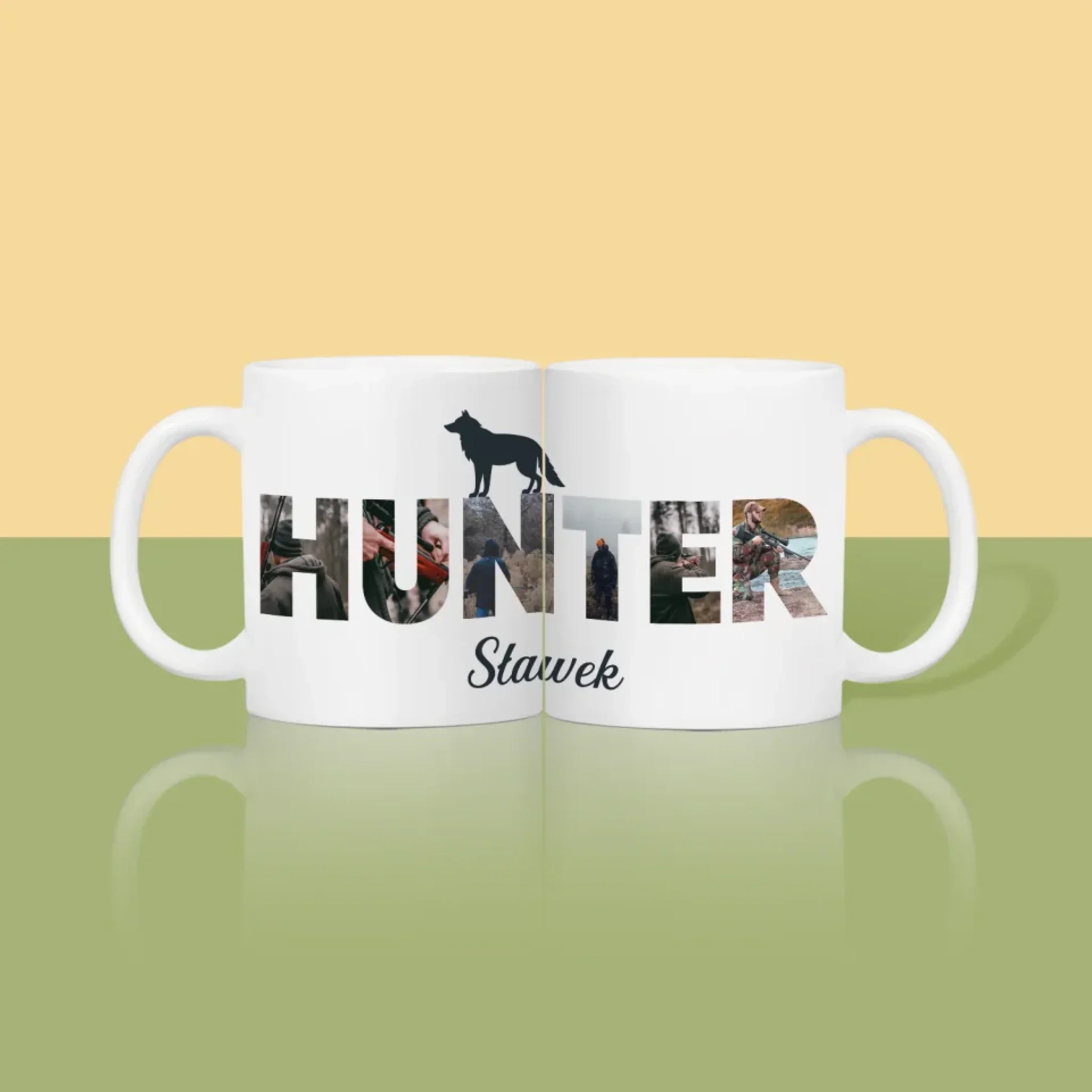 Słowo Ze Zdjęć: Hunter - Kubek z Nadrukiem