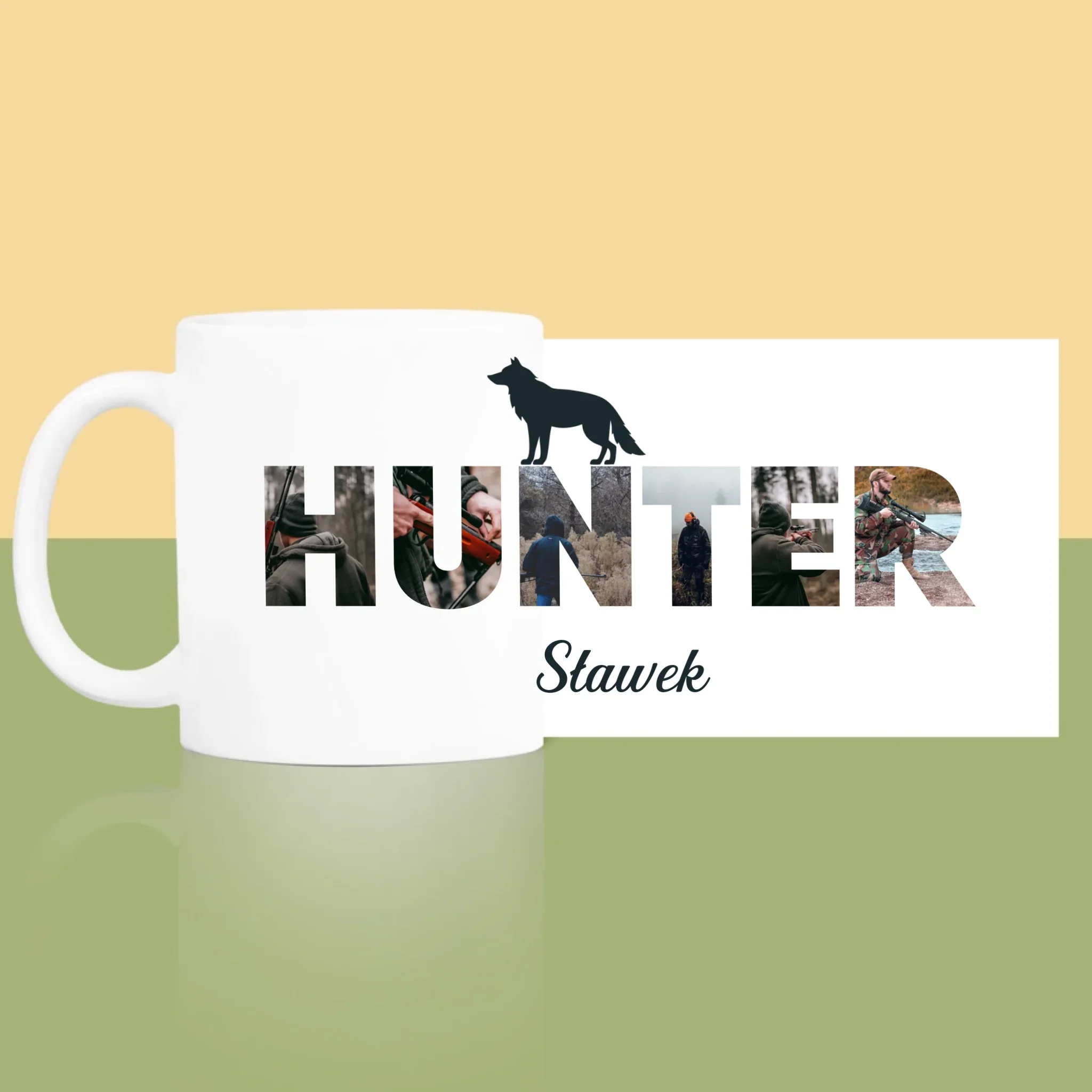 Słowo Ze Zdjęć: Hunter - Kubek z Nadrukiem - Image 4