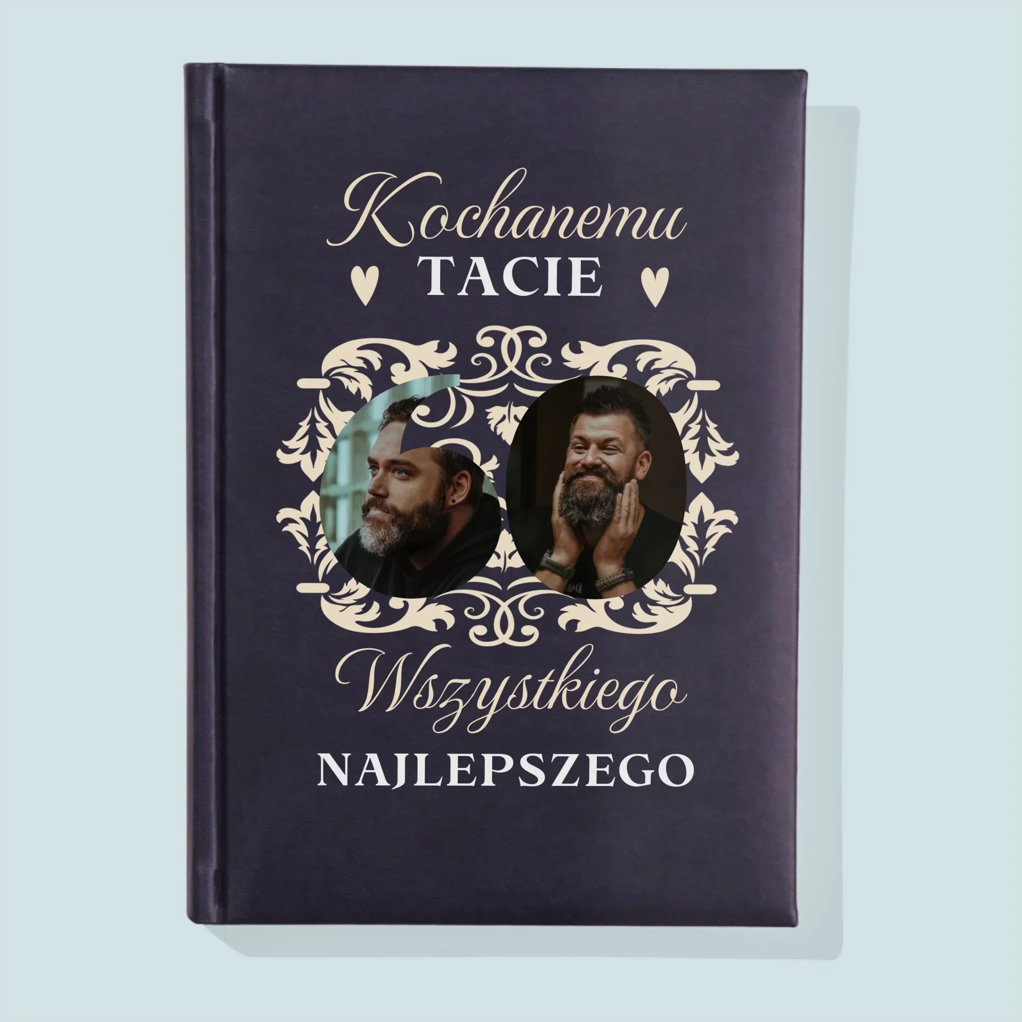 Słowo Ze Zdjęć: Kochanemu Tacie z Okazji 60 Urodzin - Notes Książkowy - Image 2
