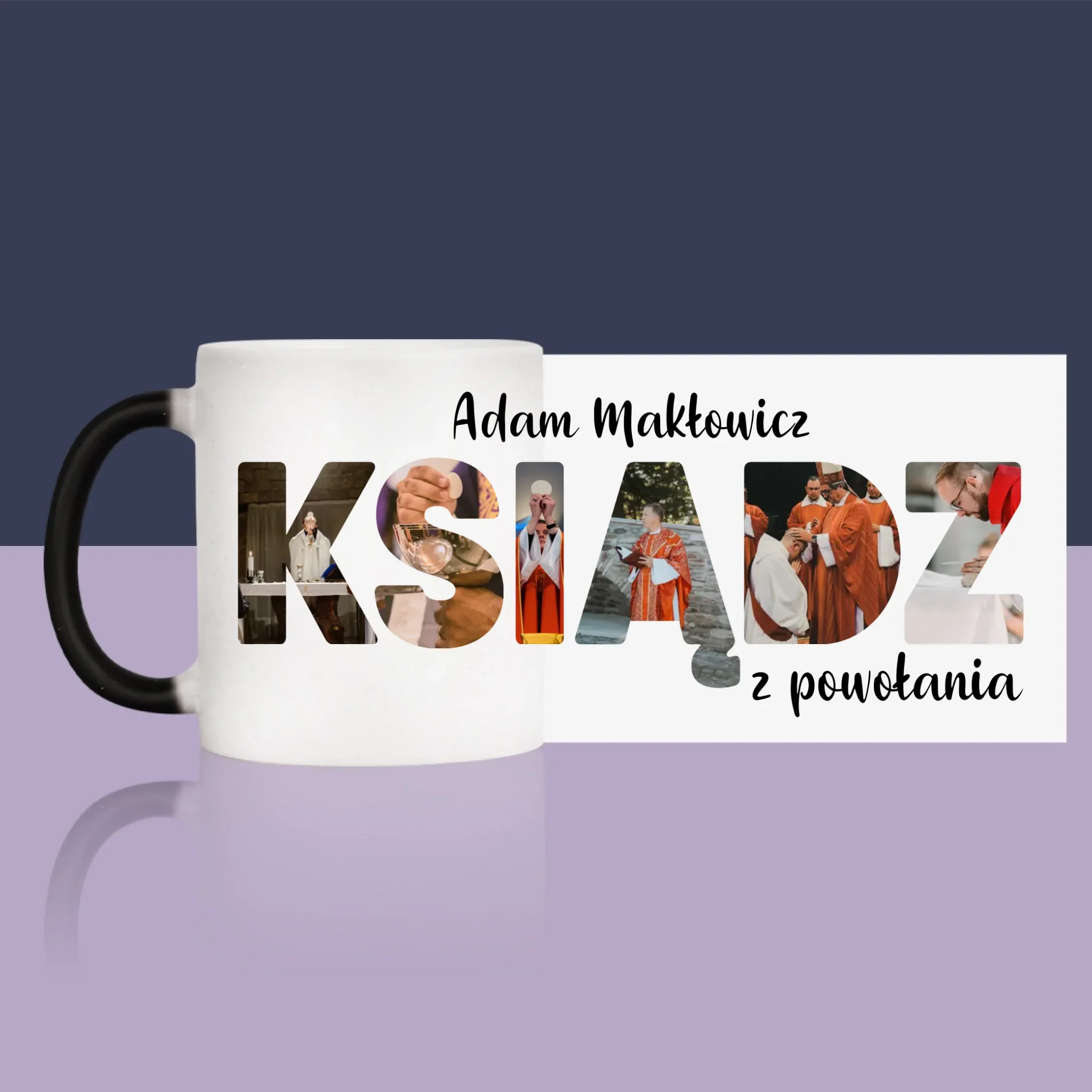 Słowo Ze Zdjęć: Ksiądz z Powołania - Kubek z Nadrukiem - Image 10