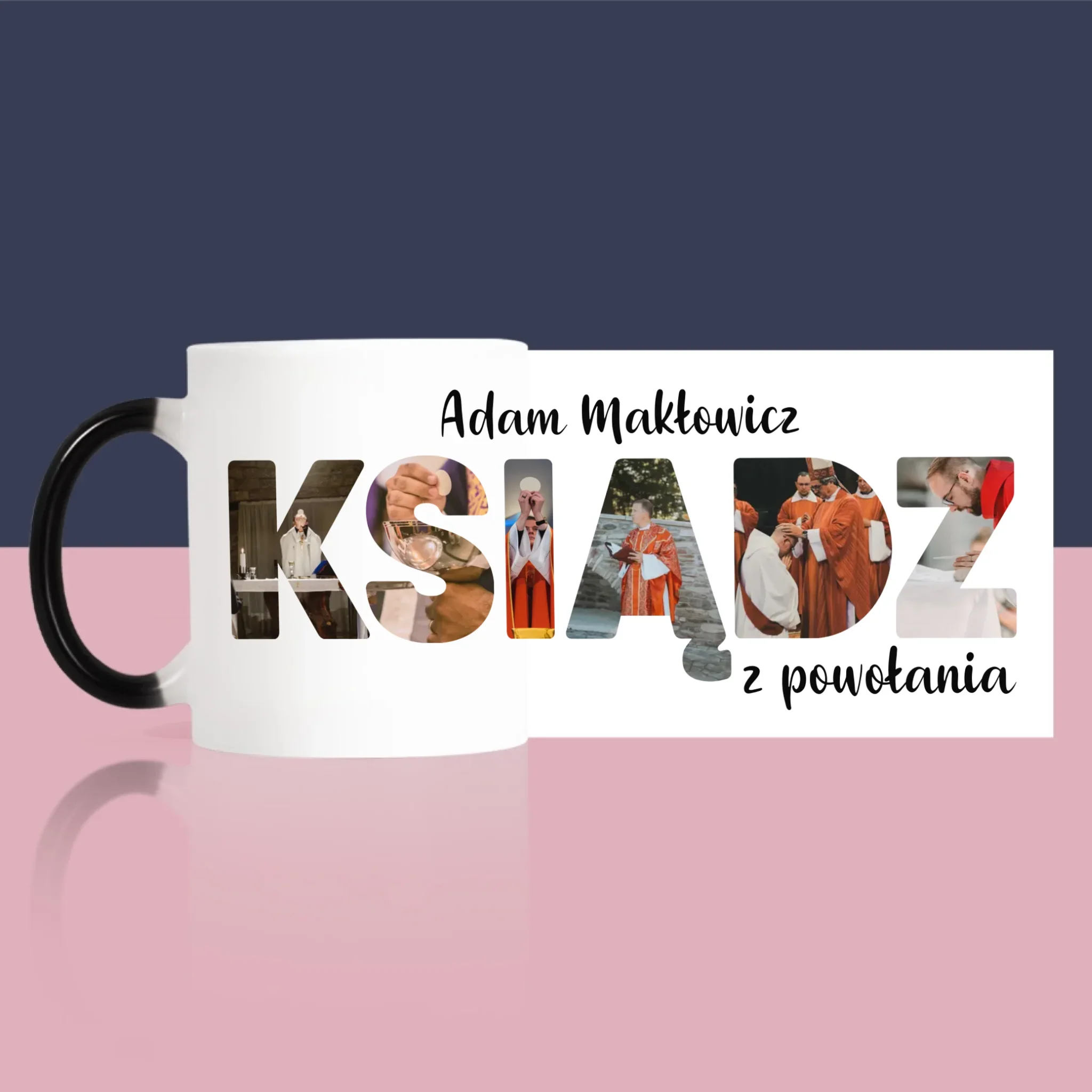 Słowo Ze Zdjęć: Ksiądz z Powołania - Kubek z Nadrukiem - Image 13