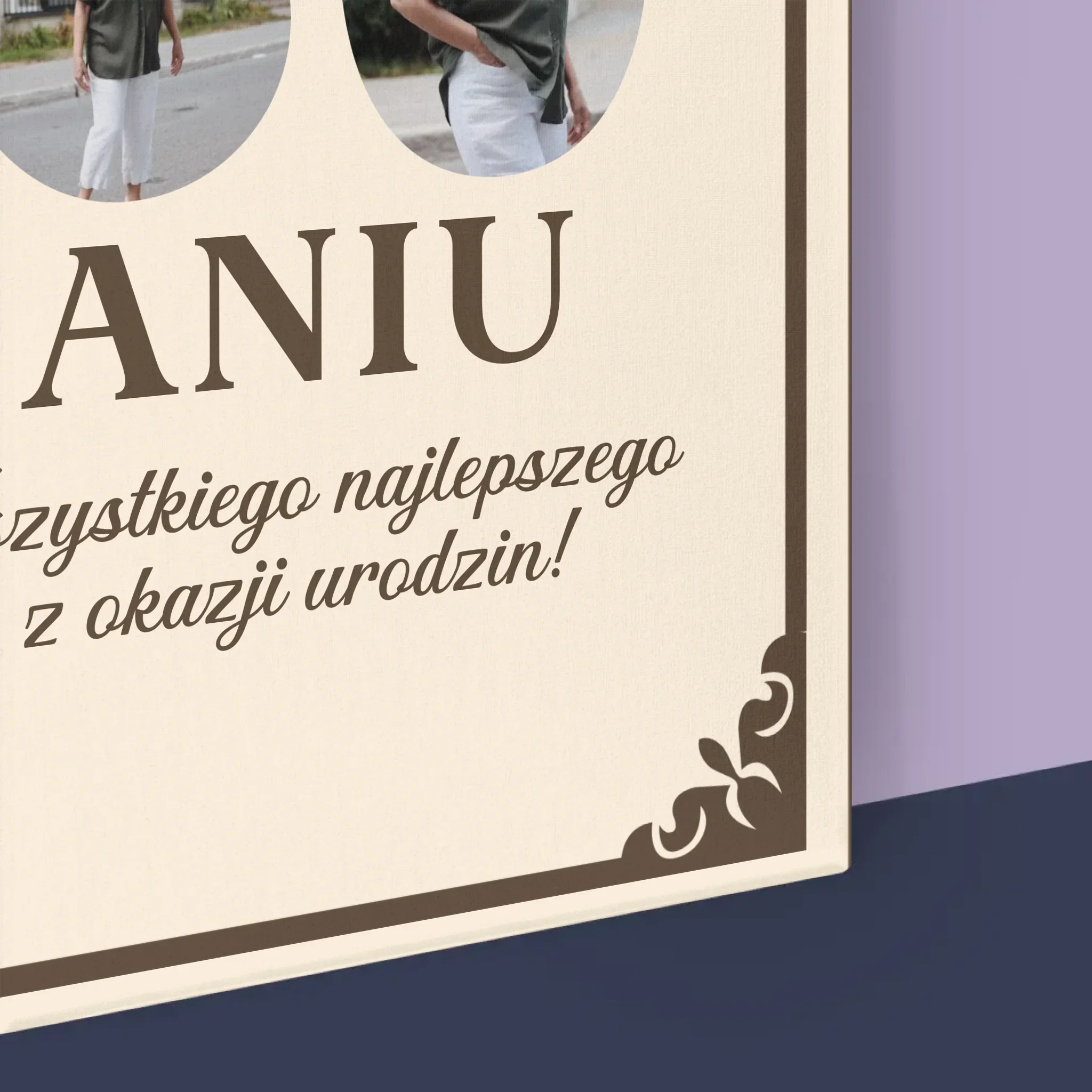 Słowo Ze Zdjęć: Lata Mijają - Wydruk Obramowany - Image 17