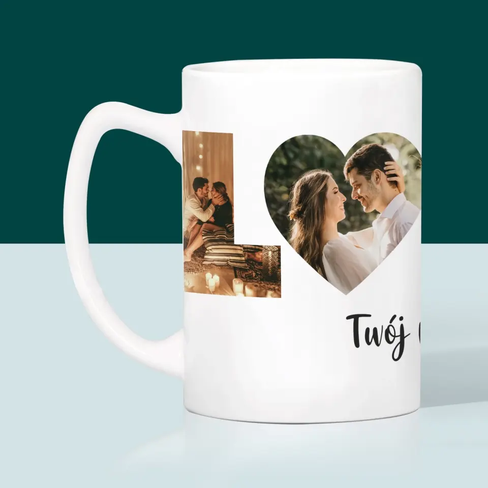 Słowo Ze Zdjęć: Love - Kubek z Nadrukiem - Image 3