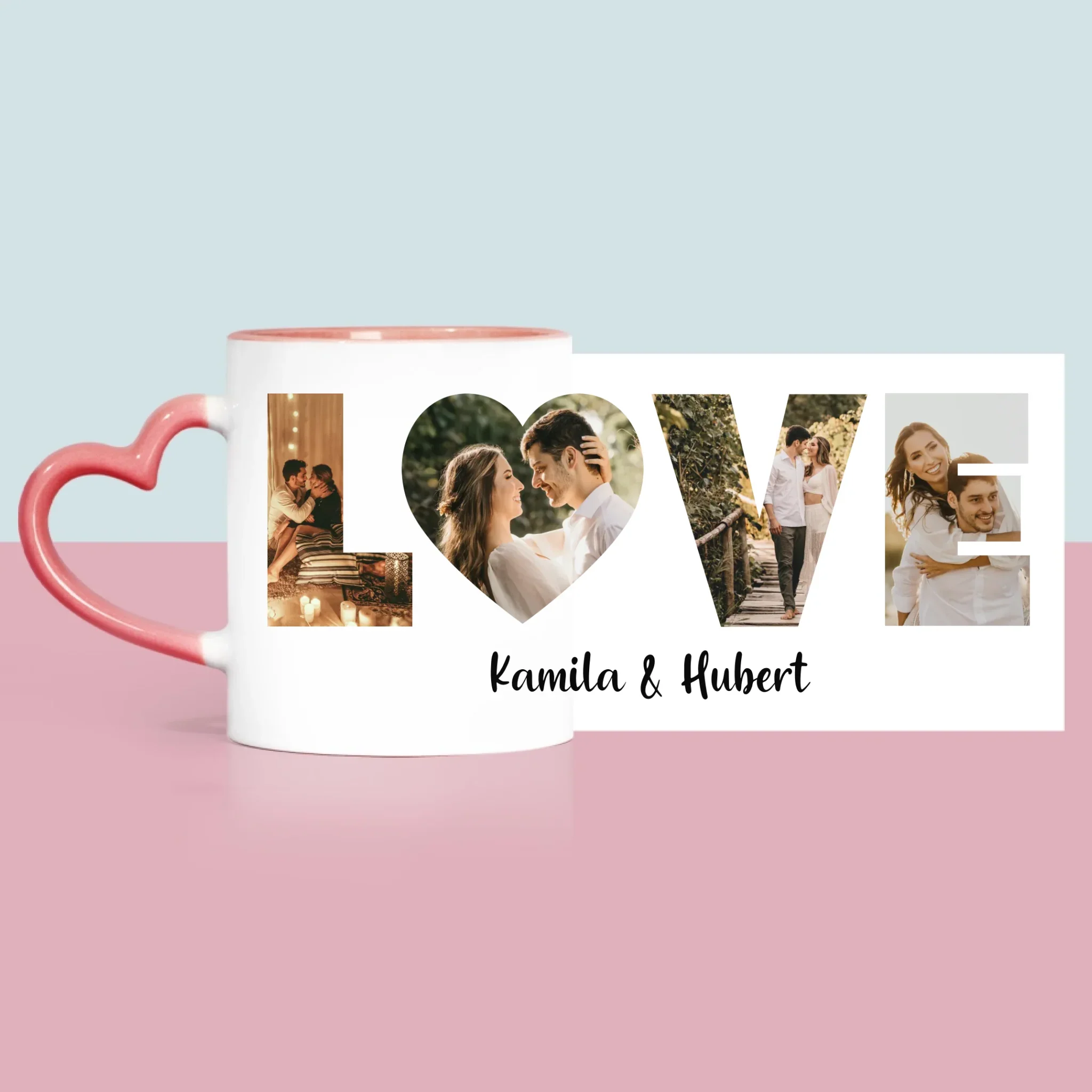 Słowo Ze Zdjęć: Love - Kubek z Nadrukiem - Image 6