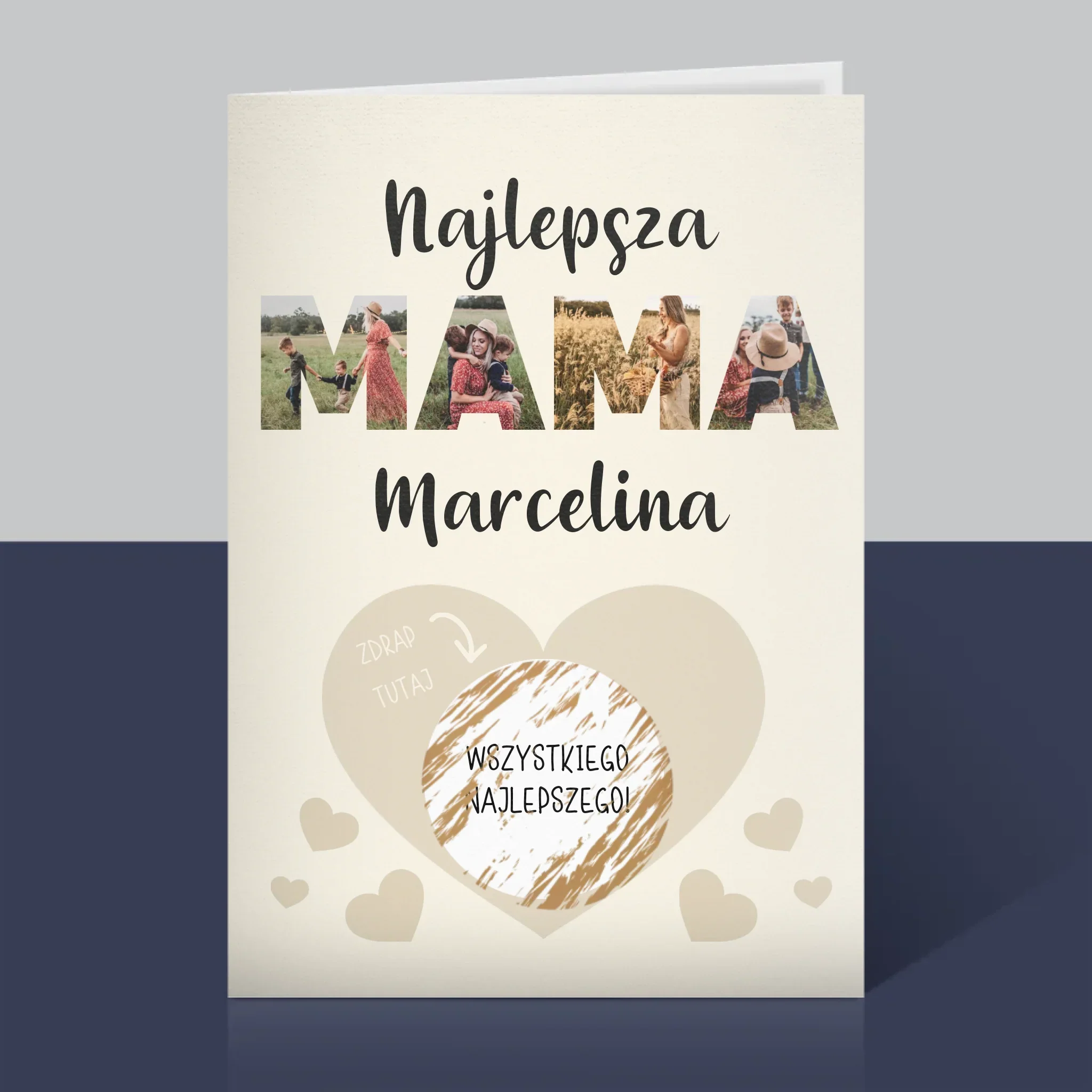 Słowo Ze Zdjęć: Mama - Kartka z Życzeniami - Image 5