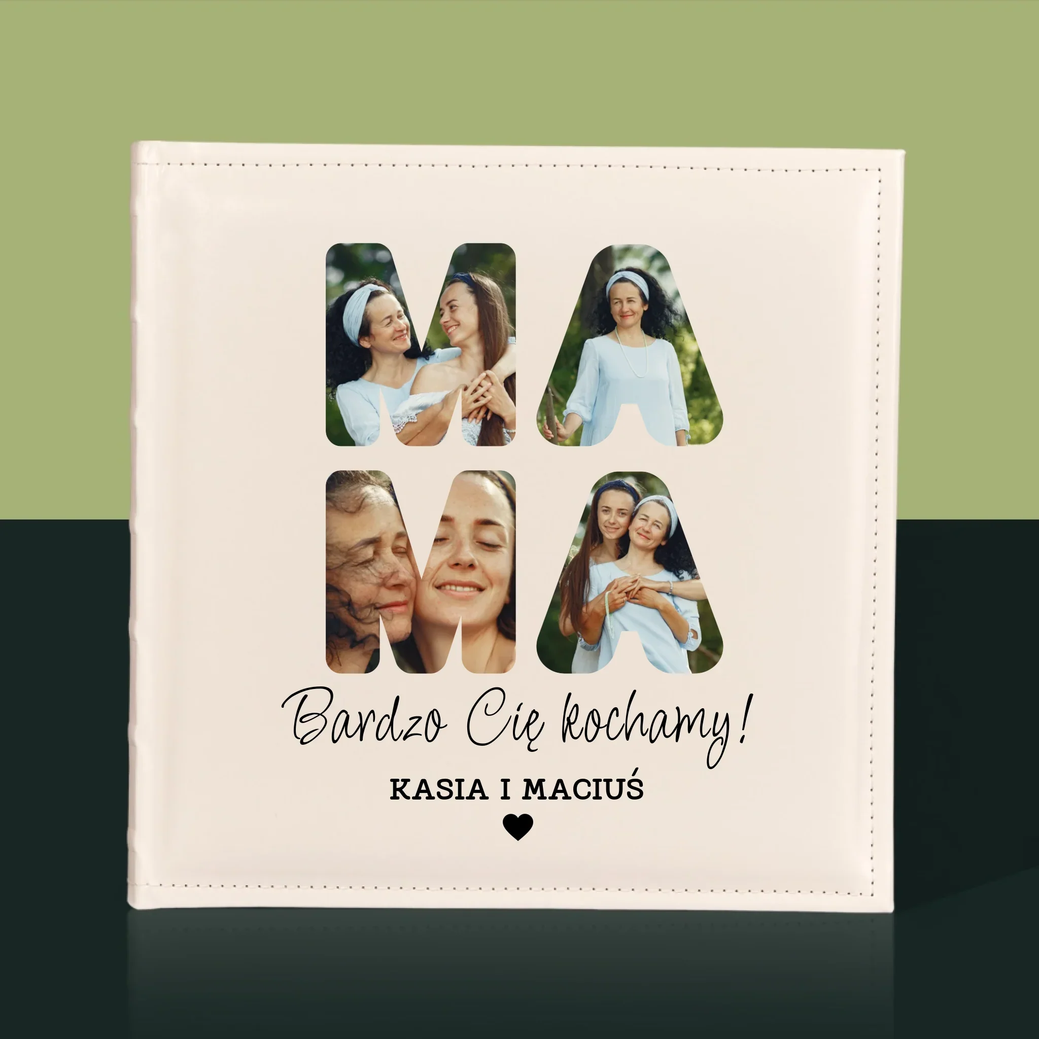 Słowo Ze Zdjęć: Mamo Bardzo Cię Kochamy - Album Na Zdjęcia