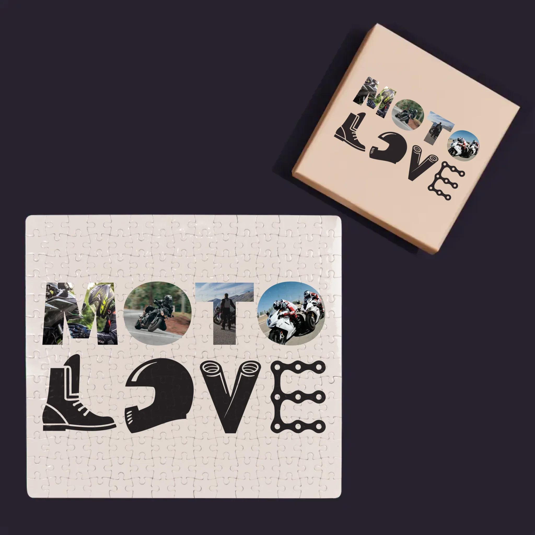 Słowo Ze Zdjęć: Motolove - Personalizowane Puzzle - Image 4