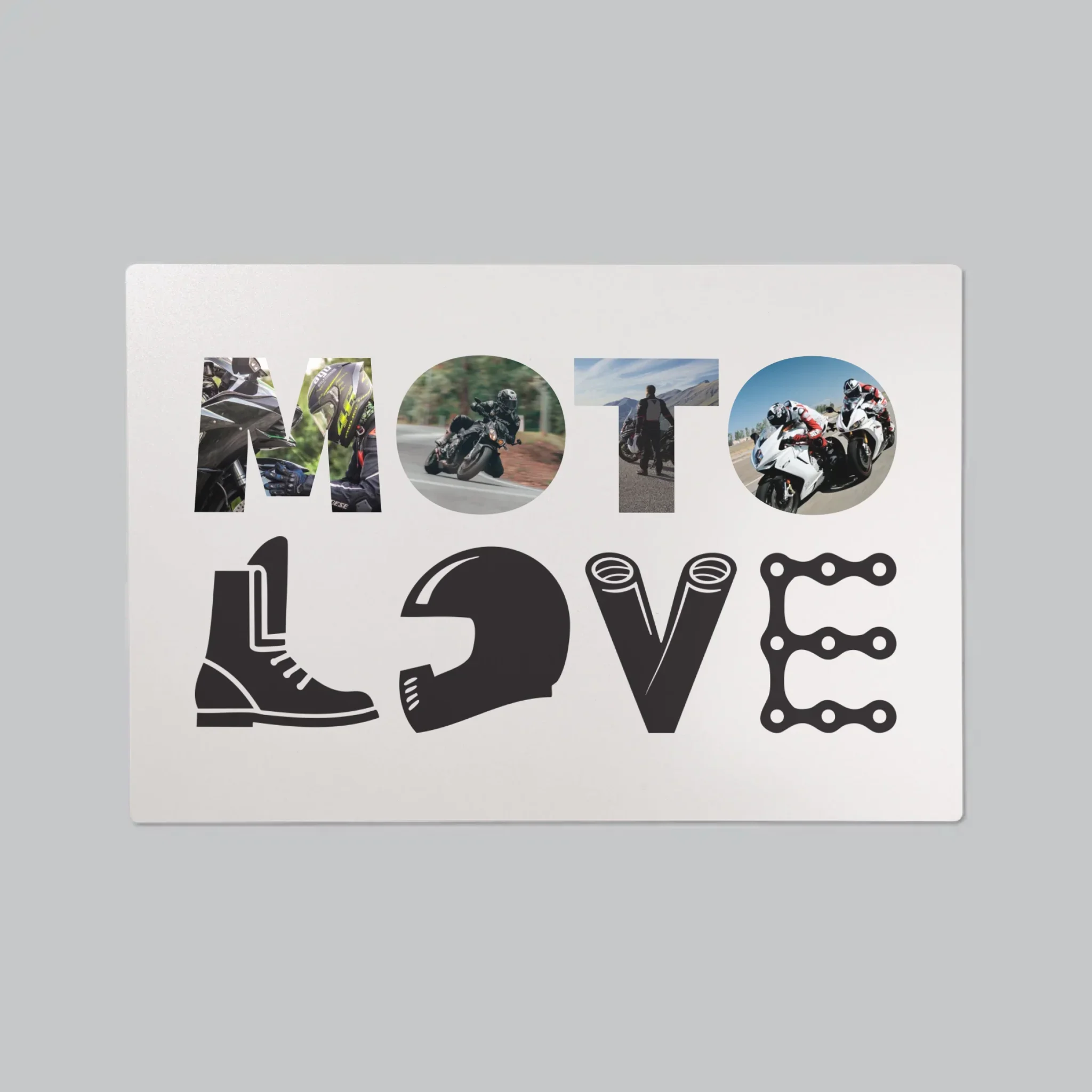 Słowo Ze Zdjęć: Motolove - Podkładka Na Biurko - Image 2