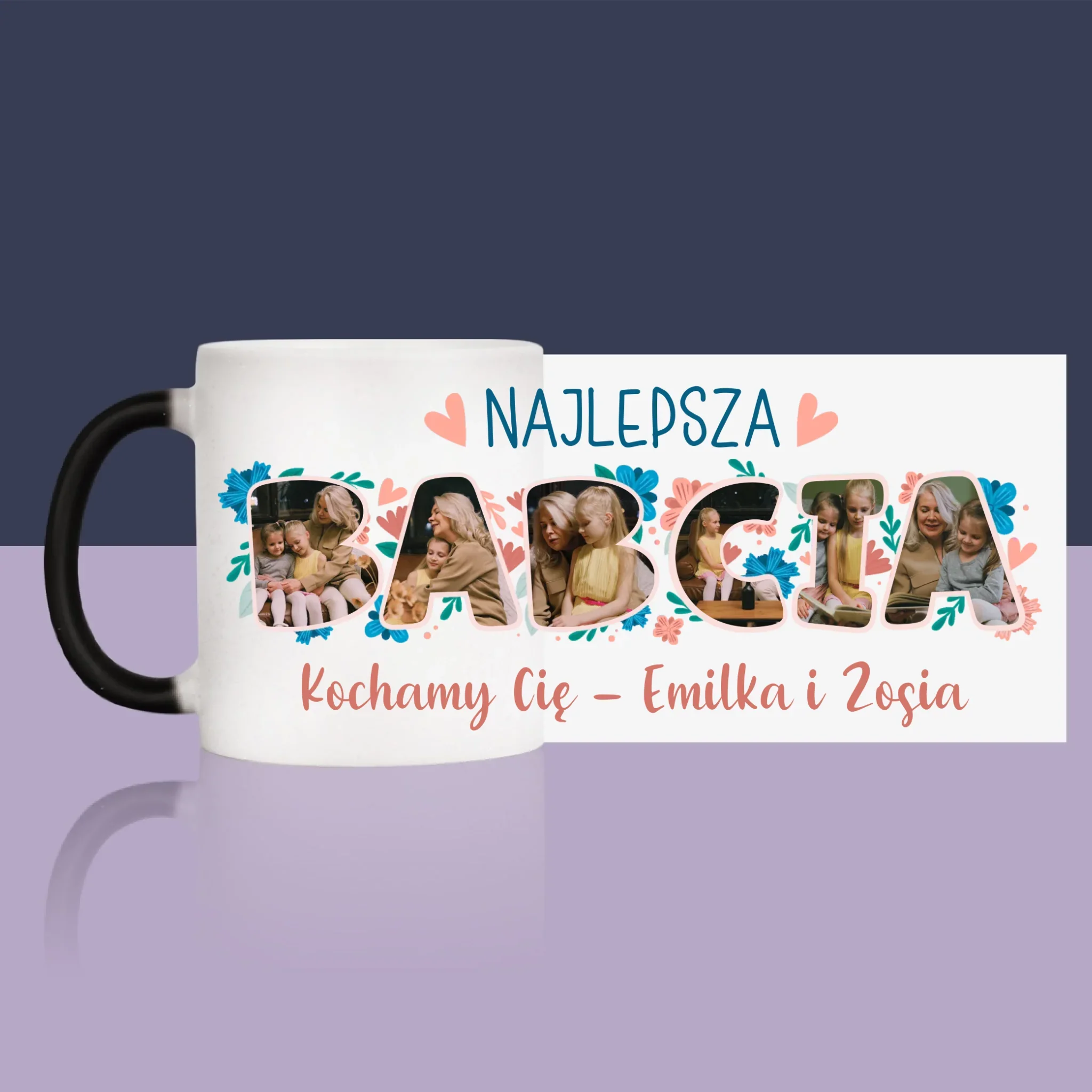 Słowo Ze Zdjęć: Najlepsza Babcia - Kubek z Nadrukiem - Image 12