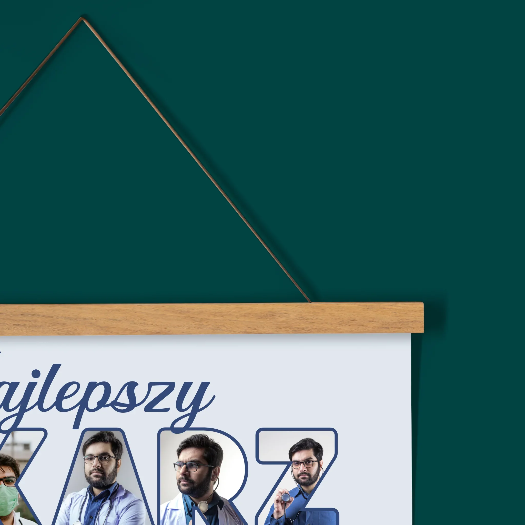 Słowo Ze Zdjęć: Najlepszy Lekarz - Kalendarz Plakatowy z Listwami - Image 2