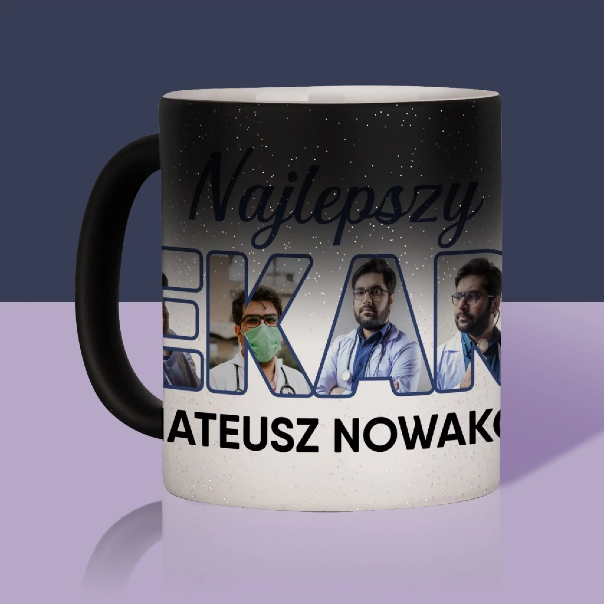 Słowo Ze Zdjęć: Najlepszy Lekarz - Kubek z Nadrukiem - Image 11