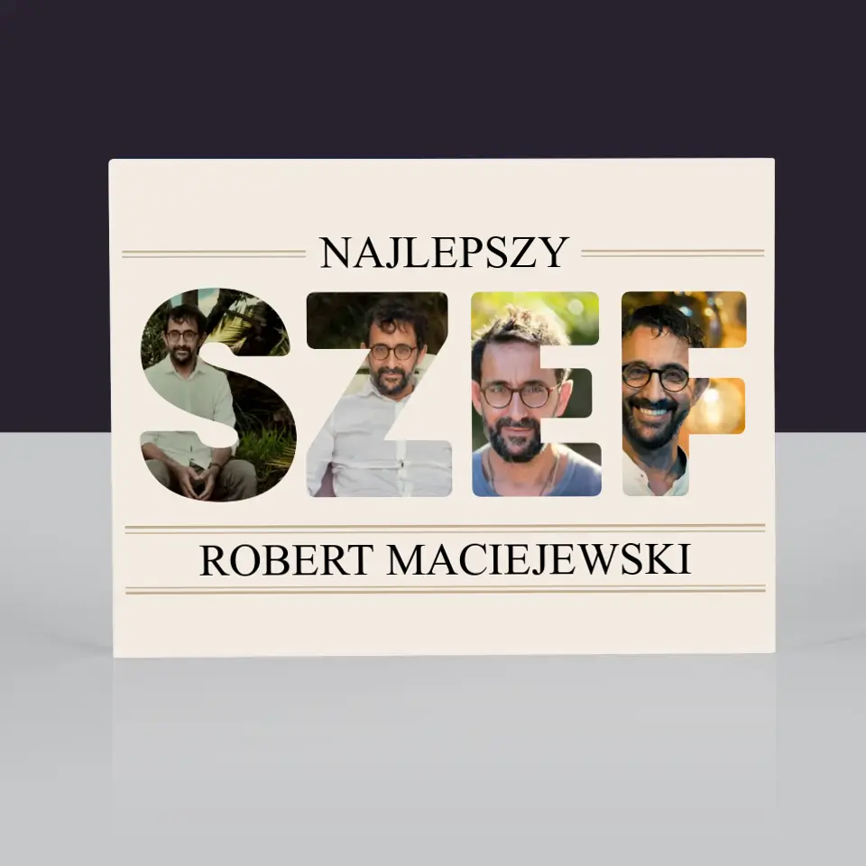 Słowo Ze Zdjęć: Najlepszy Szef 2 - Blok Akrylowy - Image 3