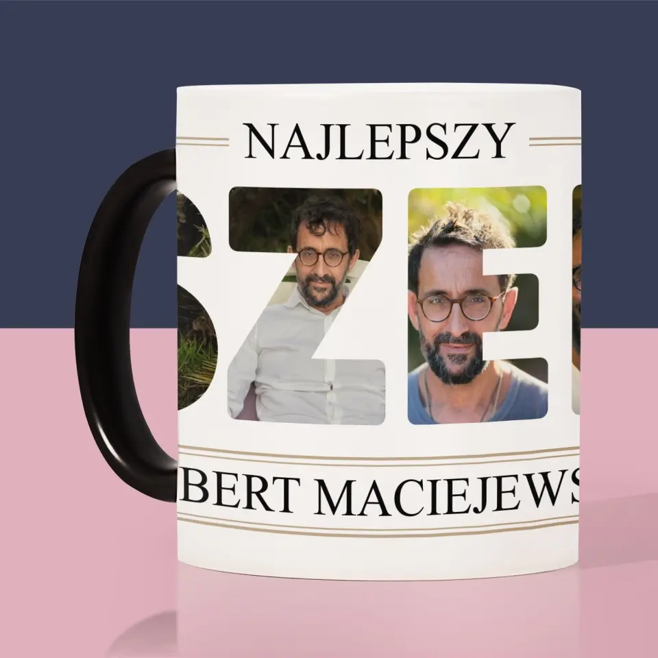 Słowo Ze Zdjęć: Najlepszy Szef 2 - Kubek z Nadrukiem - Image 7