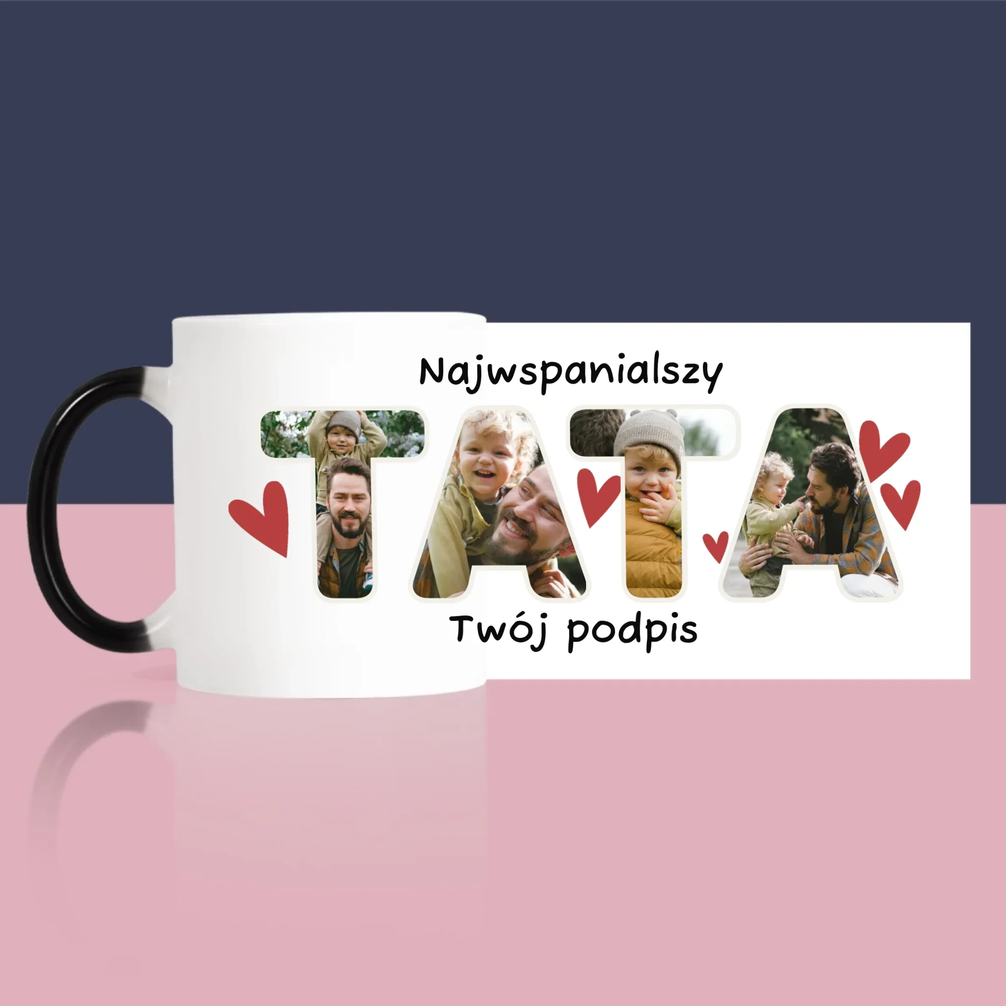 Słowo Ze Zdjęć: Najwspanialszy Tatuś - Kubek z Nadrukiem - Image 7