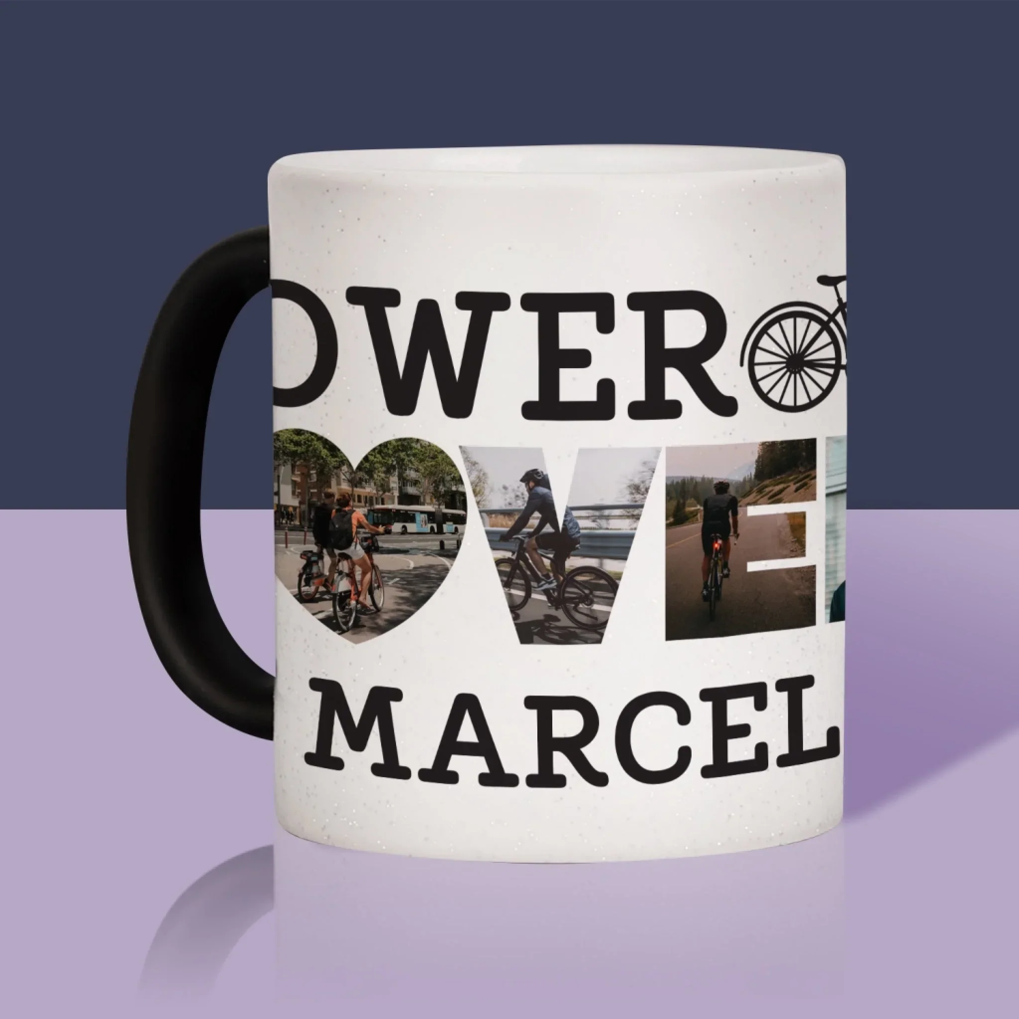 Słowo Ze Zdjęć: Rower Lover - Kubek z Nadrukiem - Image 12
