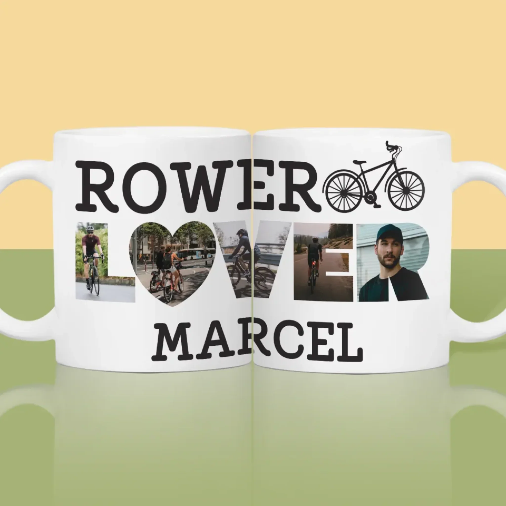 Słowo Ze Zdjęć: Rower Lover - Kubek z Nadrukiem - Image 2
