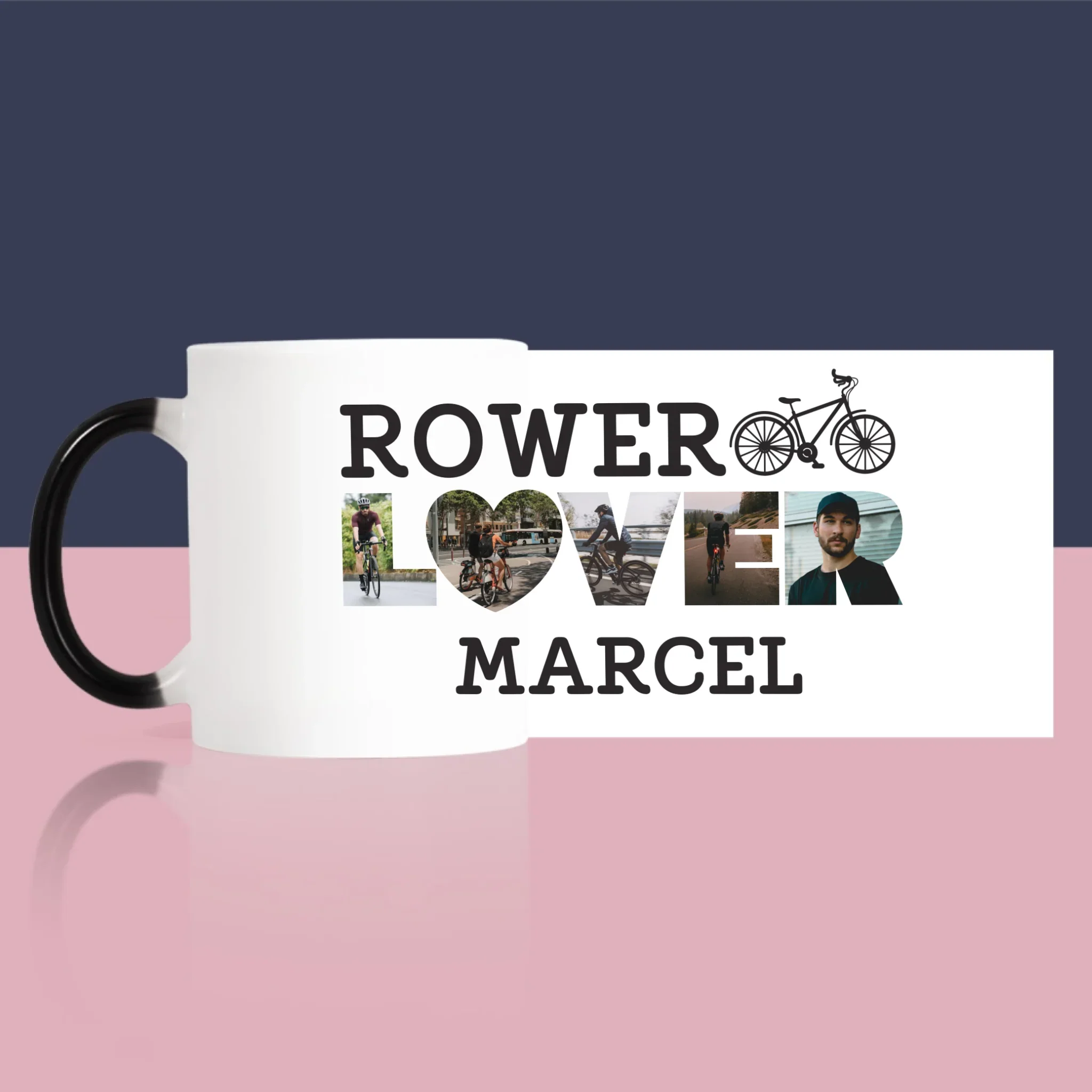 Słowo Ze Zdjęć: Rower Lover - Kubek z Nadrukiem - Image 7